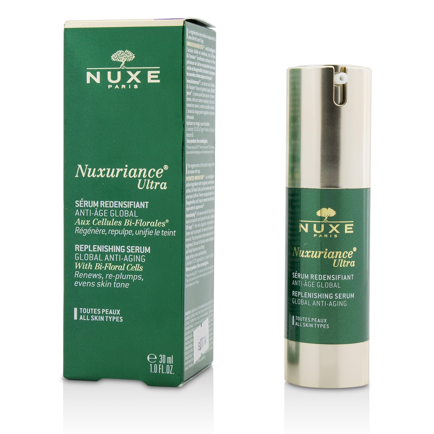 Nuxe Nuxuriance Ultra Global Anti-Aging Replenishing Serum - All Skin Types 30ml