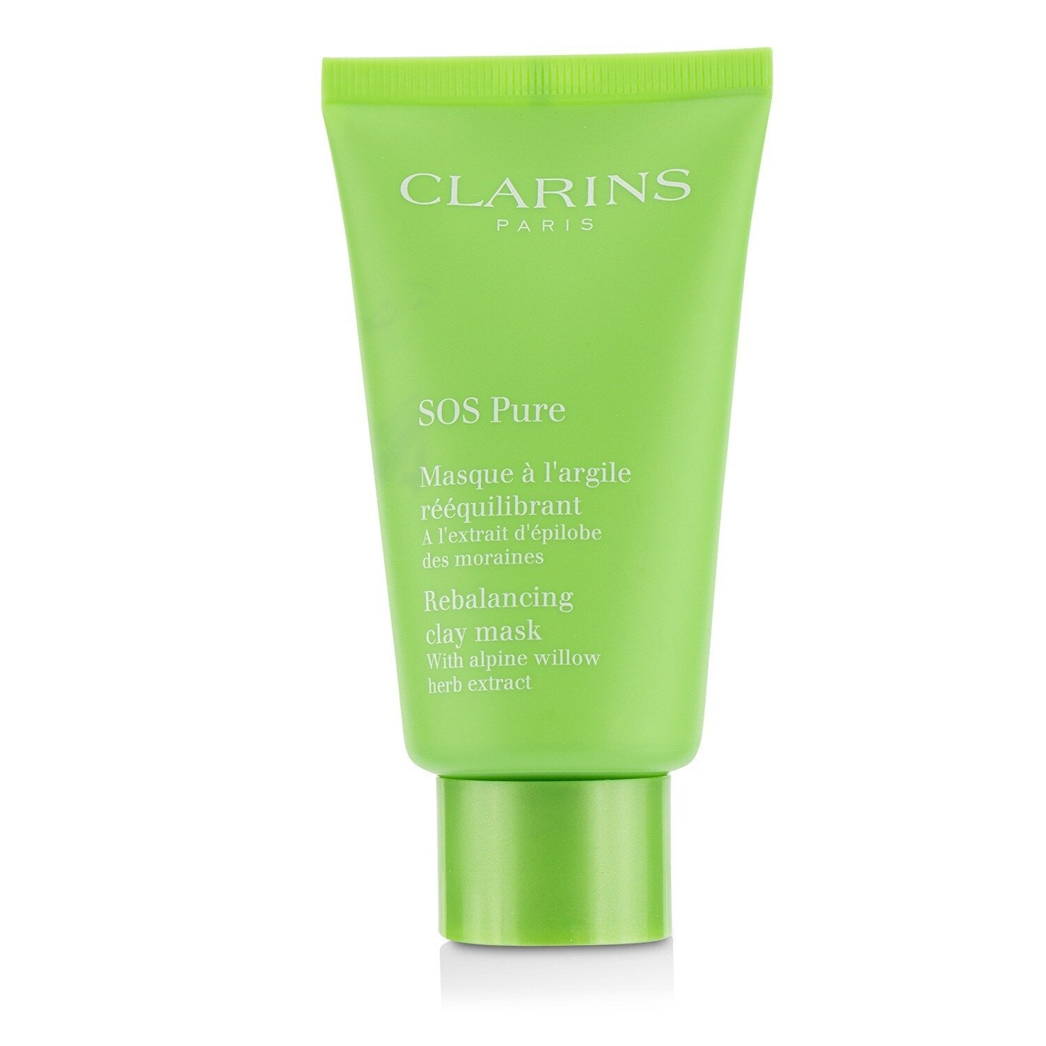 Clarins SOS Pure Rebalancing Clay Mask with Alpine Willow - Combination to Oily