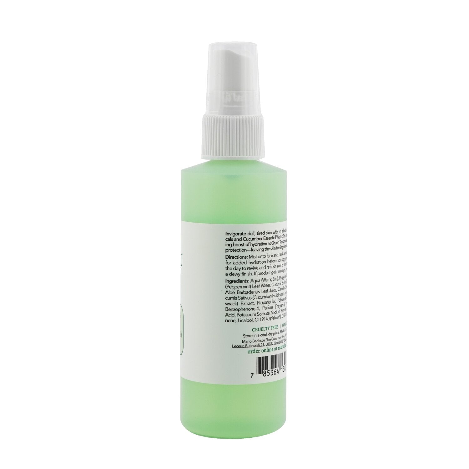 Mario Badescu Facial Spray With Aloe, Cucumber And Green Tea - For All Skin Type