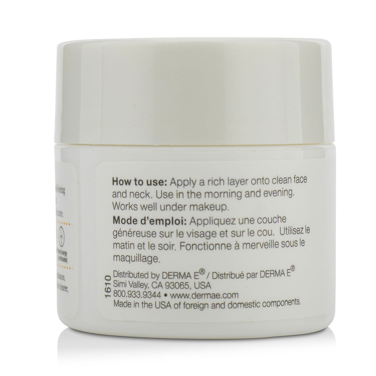 Derma E Very Clear Moisturizing Cream (Exp. Date 30 NOV 2026)  56g/2oz