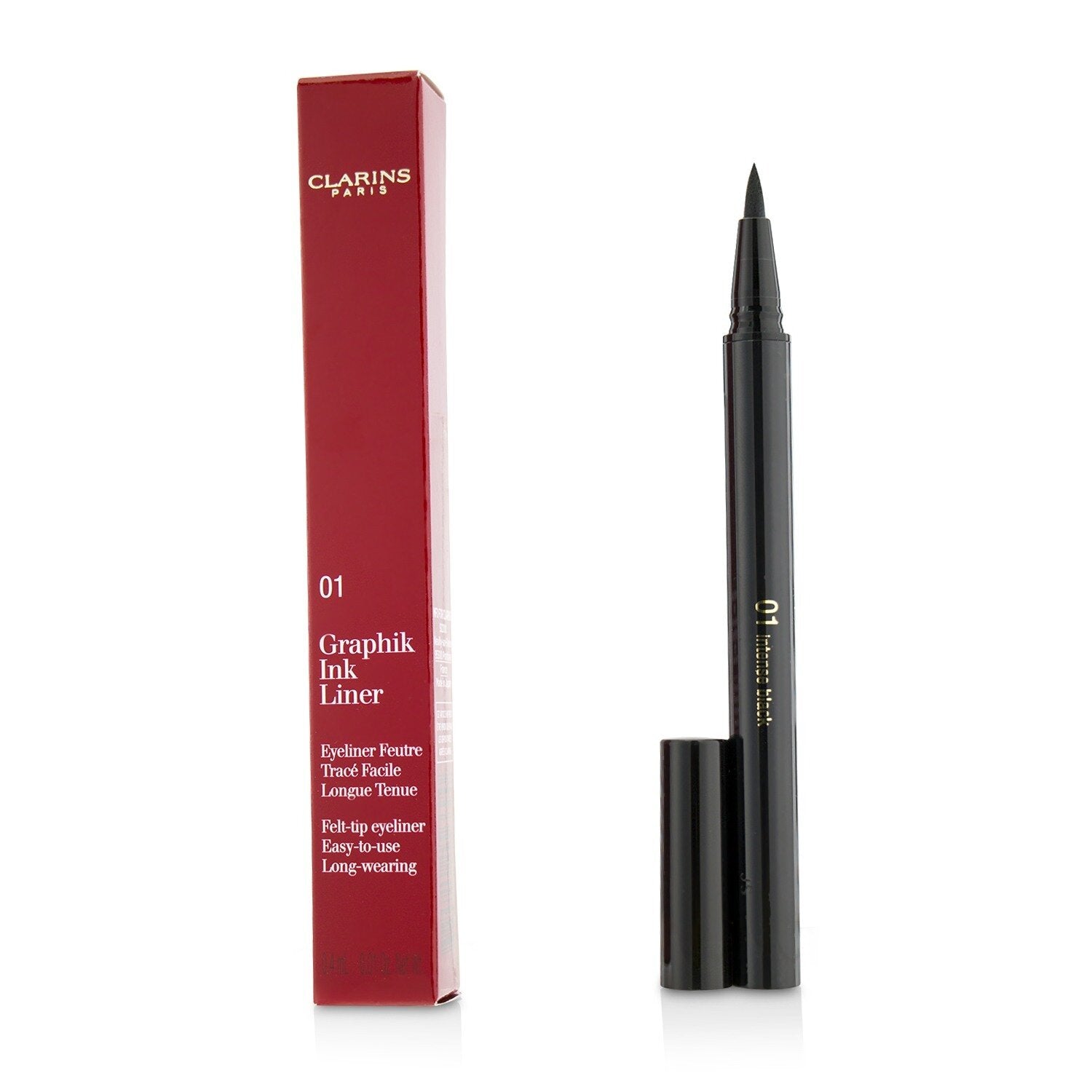 Clarins Graphik Ink Liner - #01 Intense Black 0.4ml/0.01oz