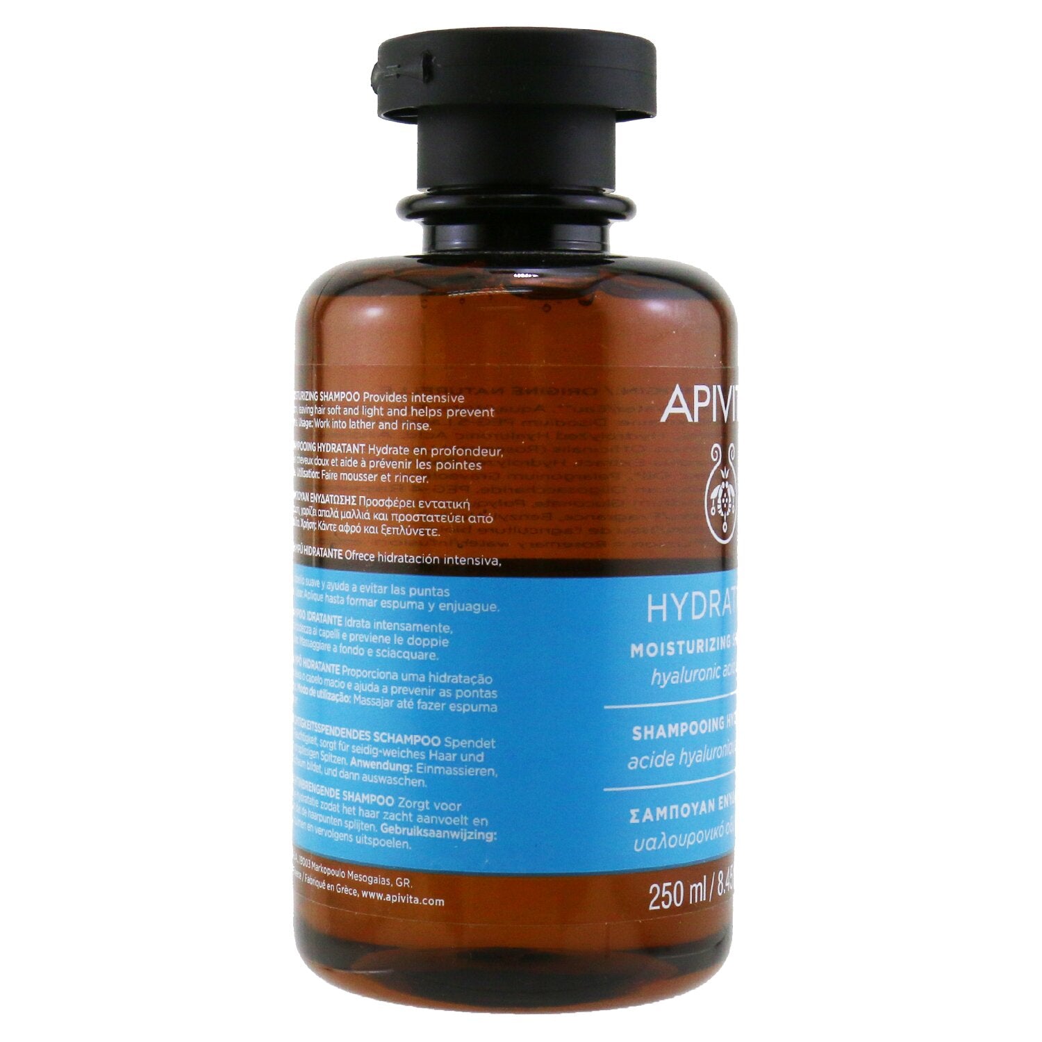 Apivita Moisturizing Shampoo with Hyaluronic Acid & Aloe (For All Hair Types)  2