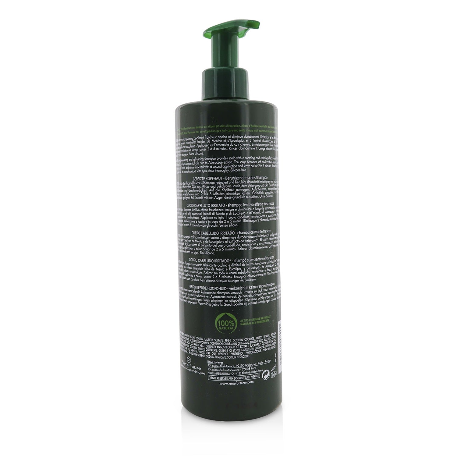 Rene Furterer Astera Fresh Soothing Ritual Soothing Freshness Shampoo - Irritate