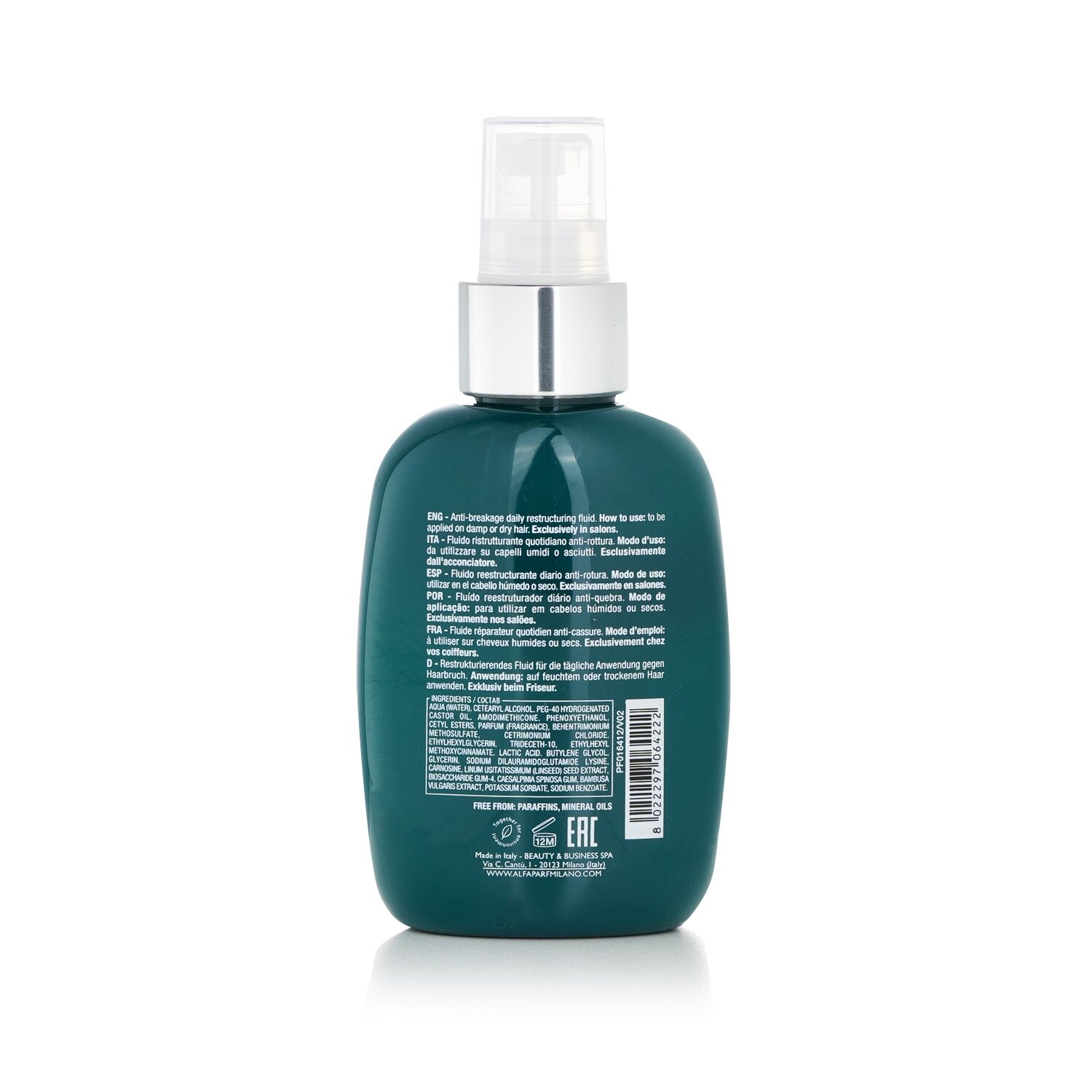 AlfaParf Semi Di Lino Reconstruction Anti-Breakage Daily Fluid (Damaged Hair) 12