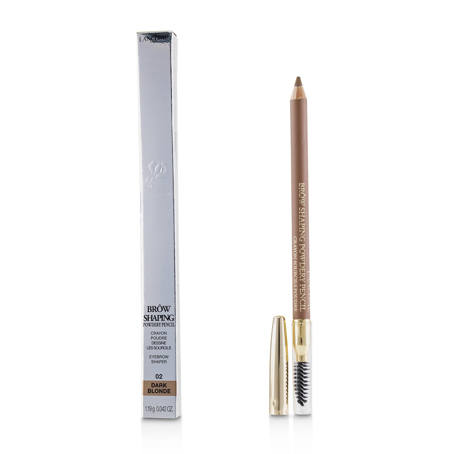 Lancome Brow Shaping Powdery Pencil - # 02 Dark Blonde 1.19g/0.042oz