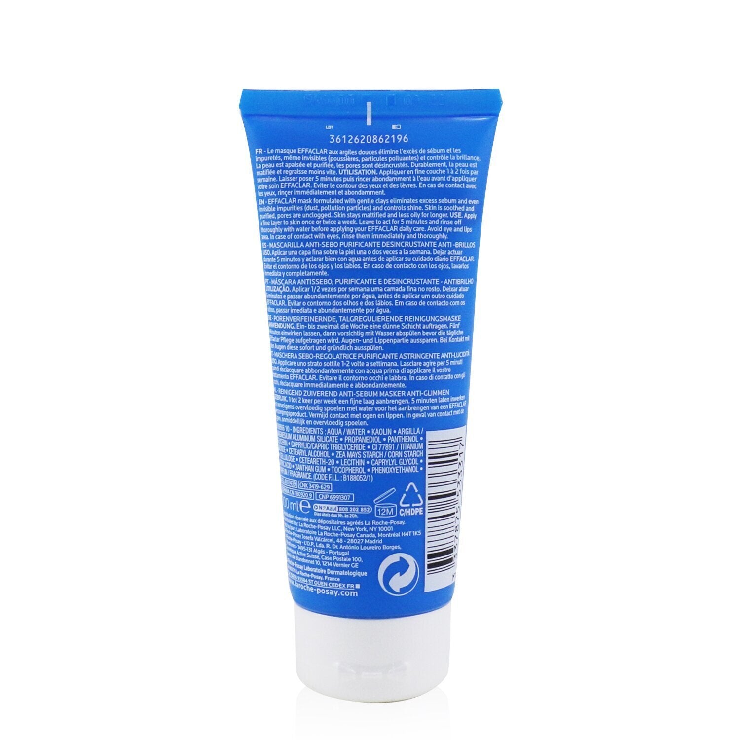 La Roche Posay Effaclar Unclogging Purifying Sebo-Controlling Mask 100ml/3.3oz