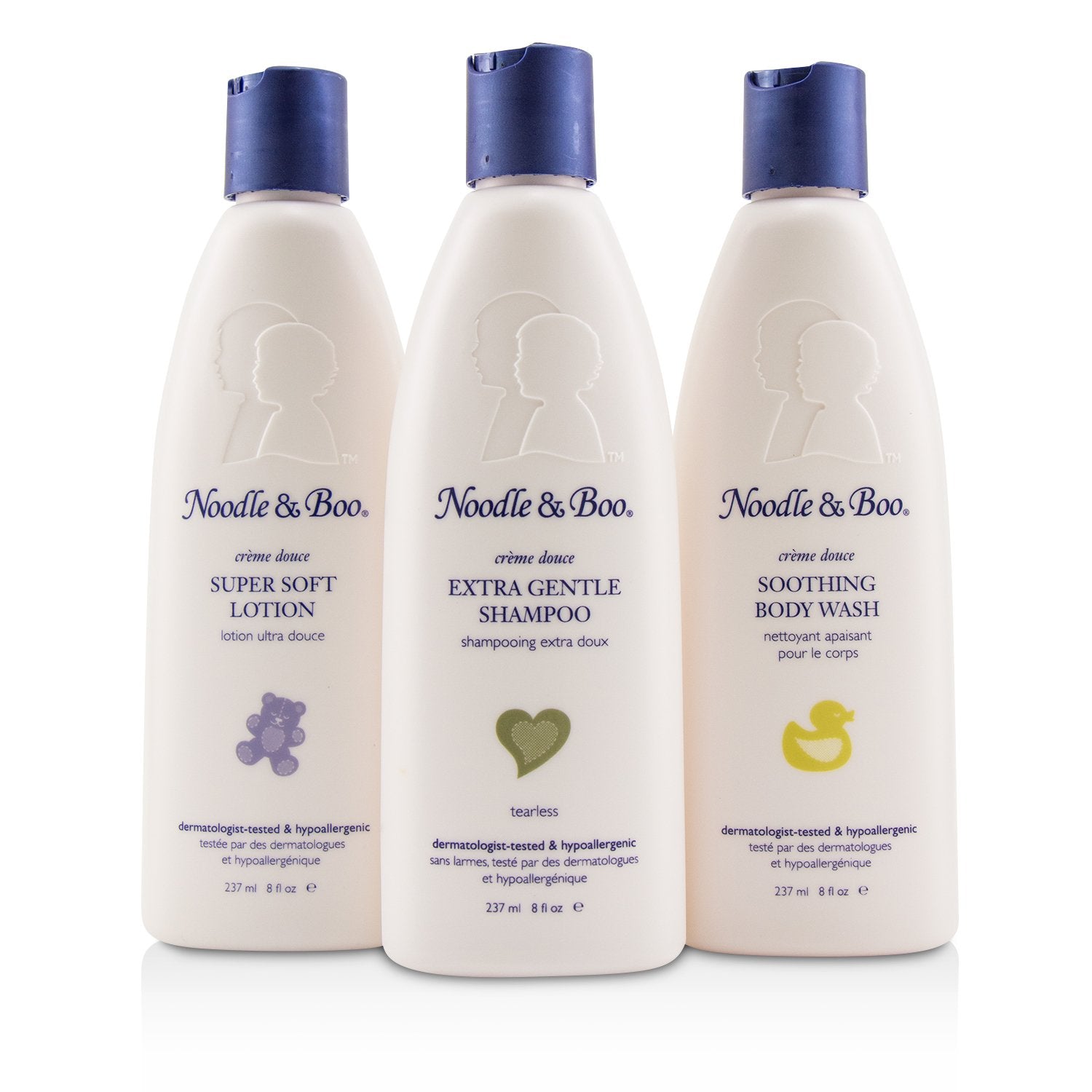 Noodle & Boo Starter Gift Set: Extra Gentle Shampoo 237ml/8oz + Soothing Body Wa