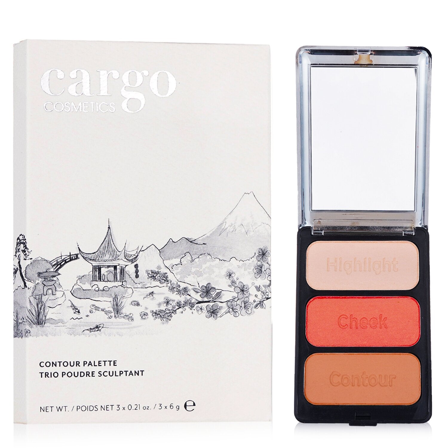 Cargo Contour Palette - # Monaco  3x6g/0.21oz