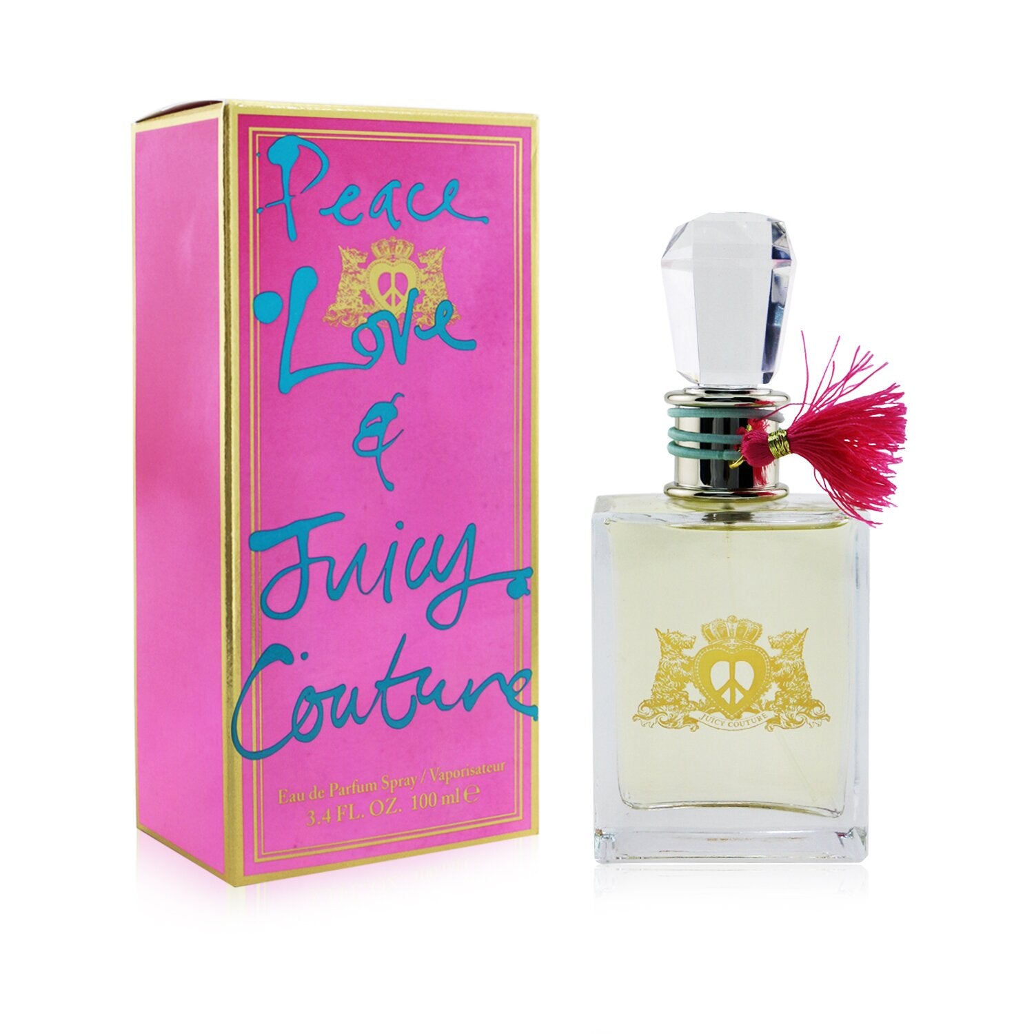 Juicy Couture Peace, Love & Juicy Couture Eau De Parfum Spray (New Packaging) 10