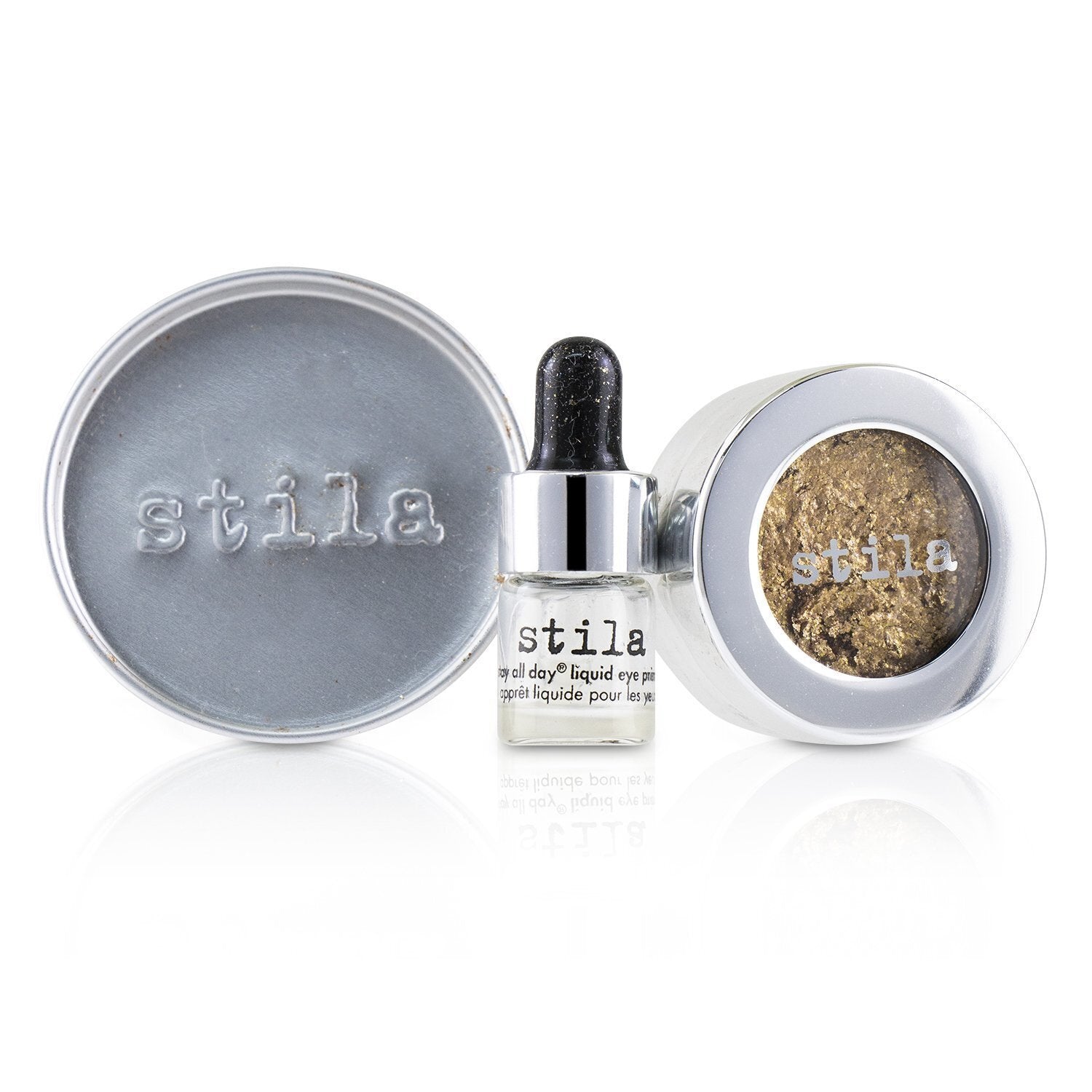 Stila Magnificent Metals Foil Finish Eye Shadow With Mini Stay All Day Liquid Ey