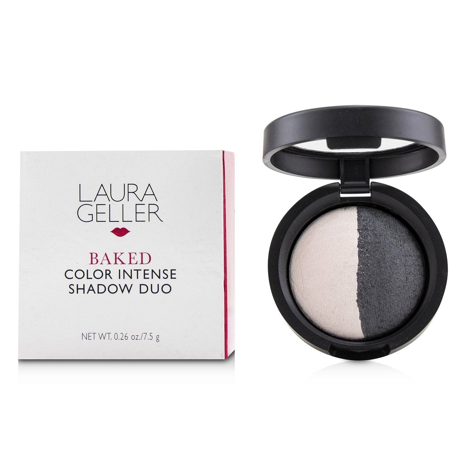 Laura Geller Baked Color Intense Shadow Duo - # Marble/Midnight  7.5g/0.26oz