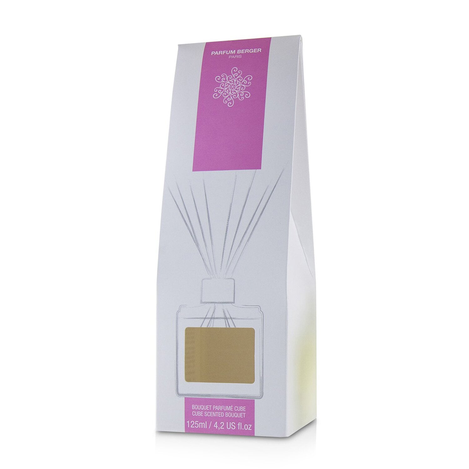 Lampe Berger (Maison Berger Paris) Cube Scented Bouquet - Ylangs' Sun 125ml/4.2o