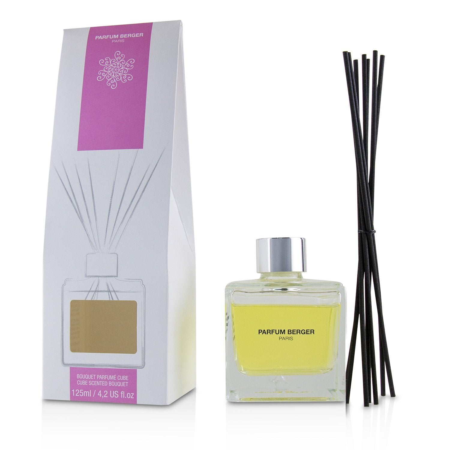 Lampe Berger (Maison Berger Paris) Cube Scented Bouquet - Ylangs' Sun 125ml/4.2o