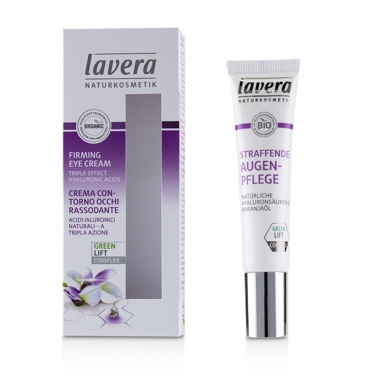 Lavera Triple-Effect Hyaluronic Acids Firming Eye Cream  15ml/0.5oz