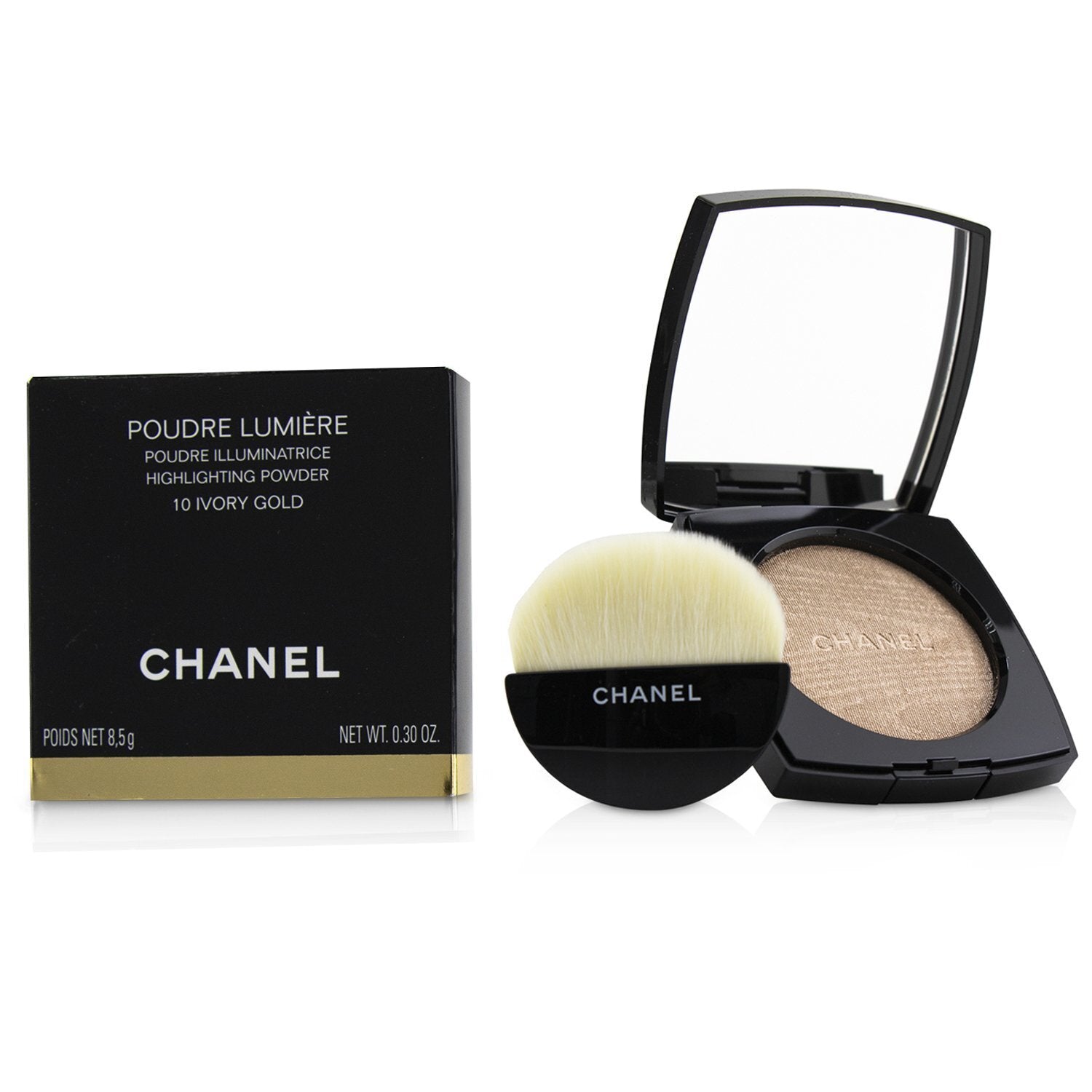 Chanel Poudre Lumiere Highlighting Powder - # 10 Ivory Gold 8.5g/0.3oz