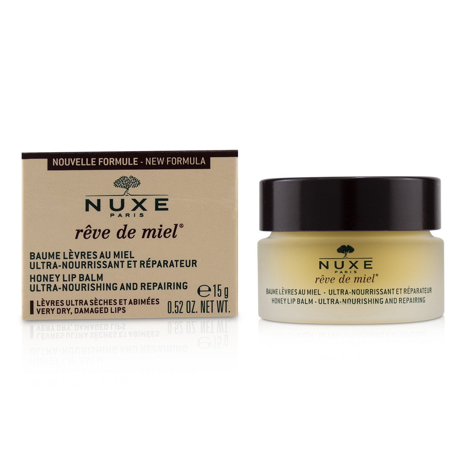 Nuxe Reve De Miel Ultra-Nourishing & Repairing Honey Lip Balm - For Very Dry, Da