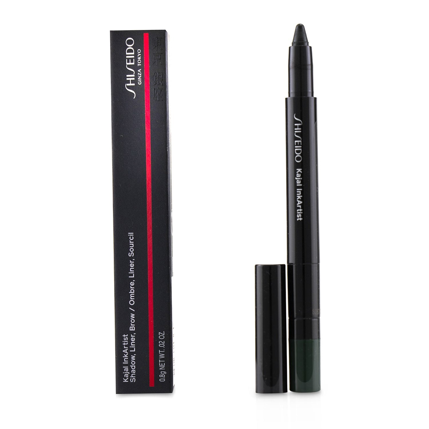 Shiseido Kajal InkArtist (Shadow, Liner, Brow) - # 06 Birodo Green (Hunter Green