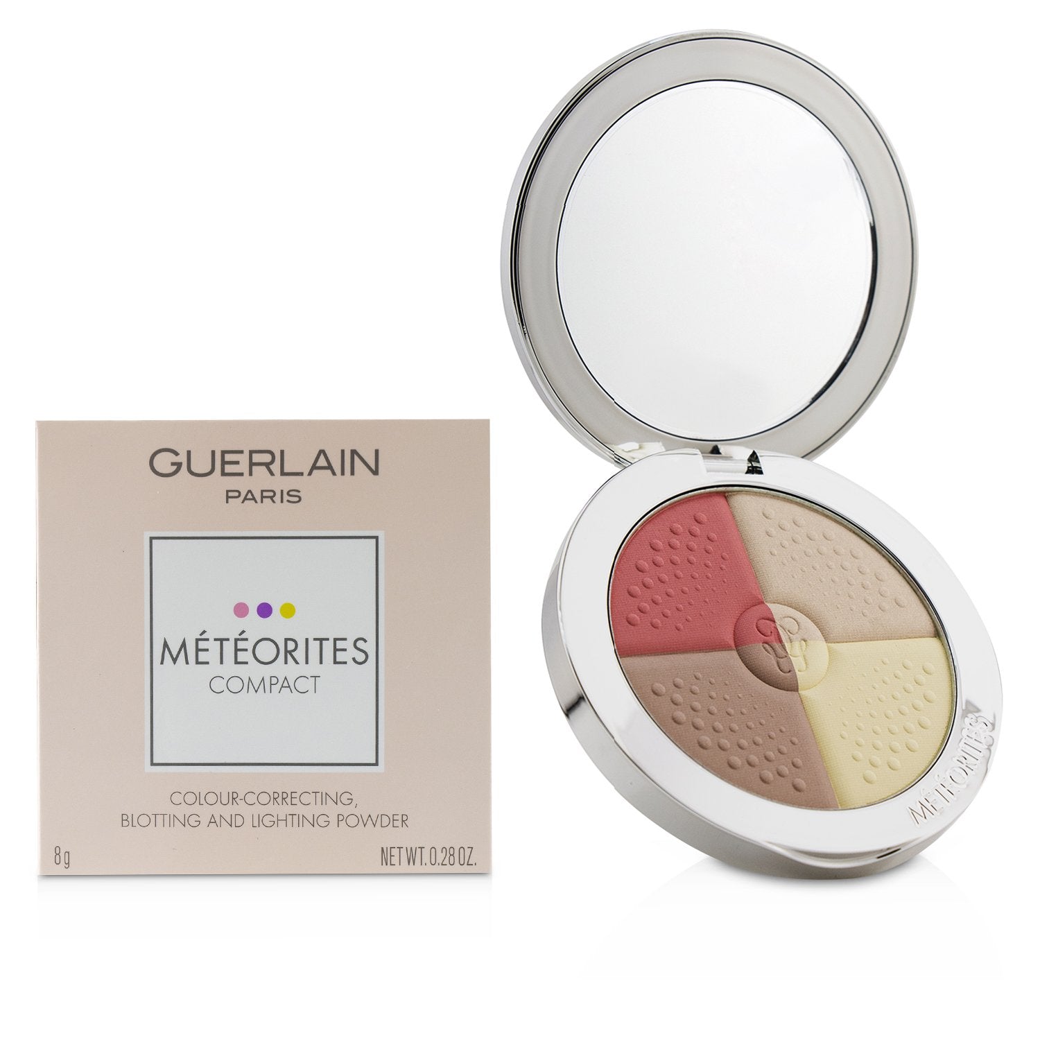 Guerlain Meteorites Compact Colour Correcting, Blotting And Lighting Powder - #