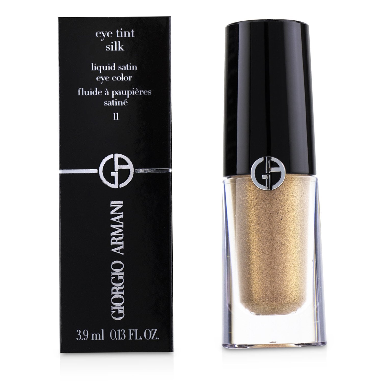 Giorgio Armani Eye Tint Liquid Eye Color - # 11 Rose Ashes (Silk-Satin) 3.9ml/0.