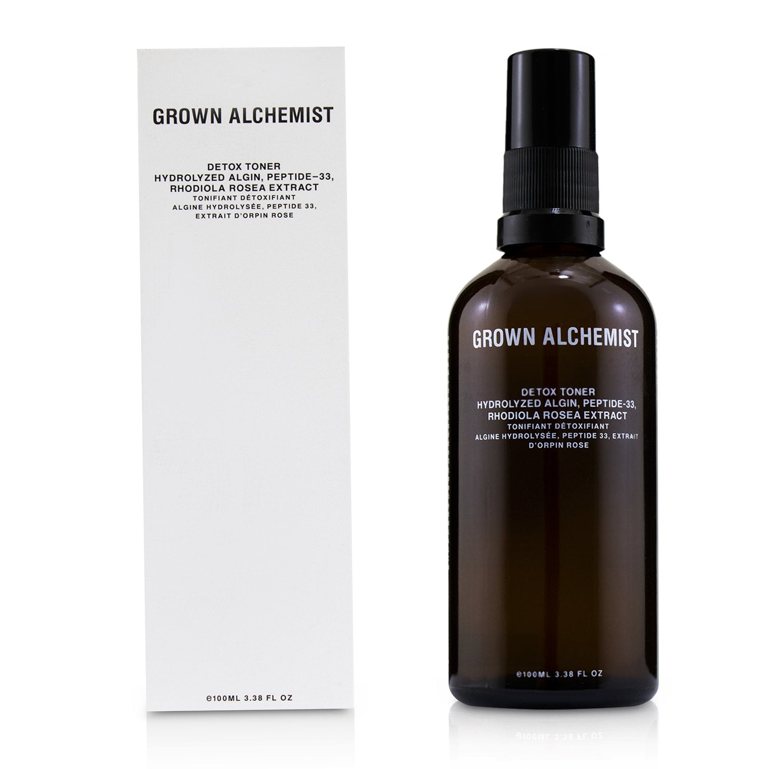 Grown Alchemist Detox Toner - Hydrolyzed Algin, Peptide-33 &amp; Rhodiola Rosea