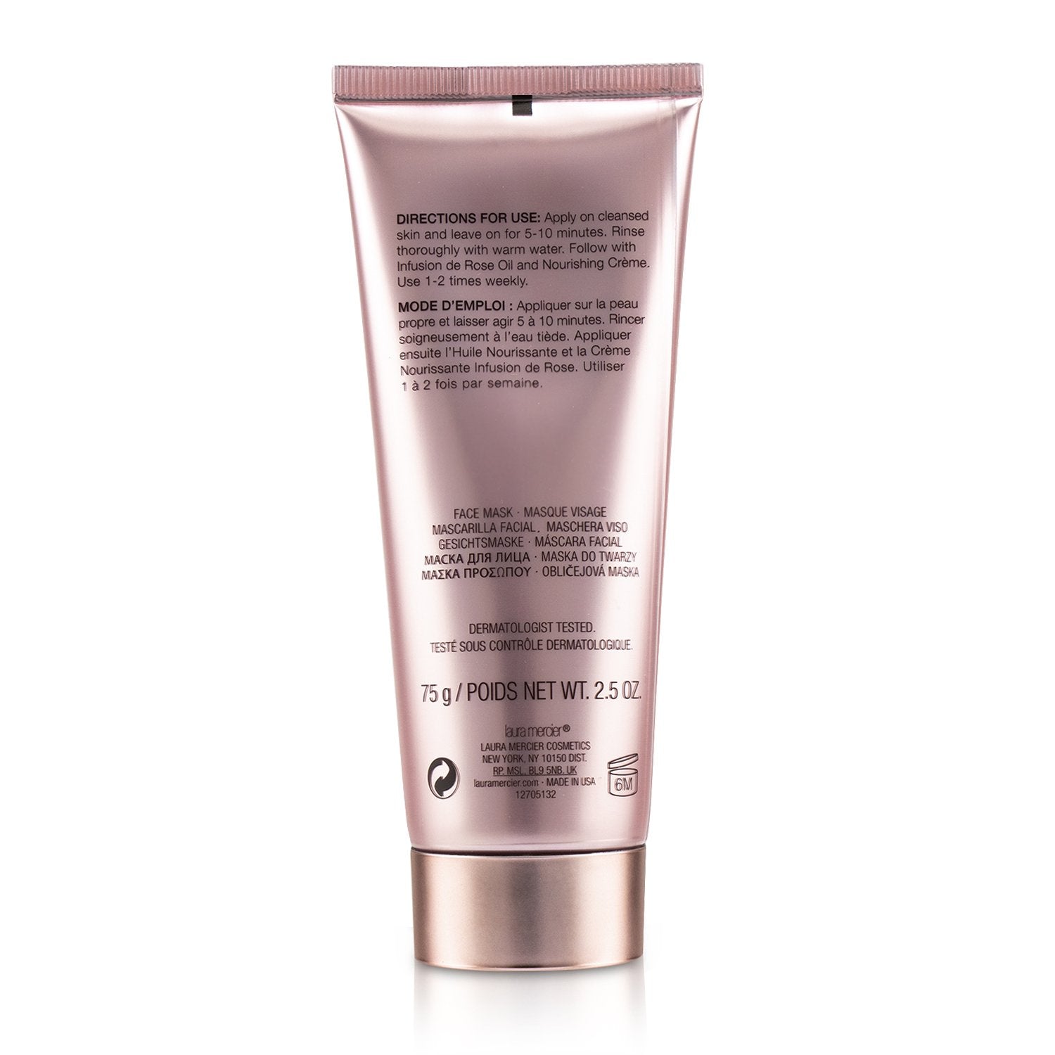 Laura Mercier Flawless Skin Infusion De Rose Purifying Clay Mask 75g/2.5oz