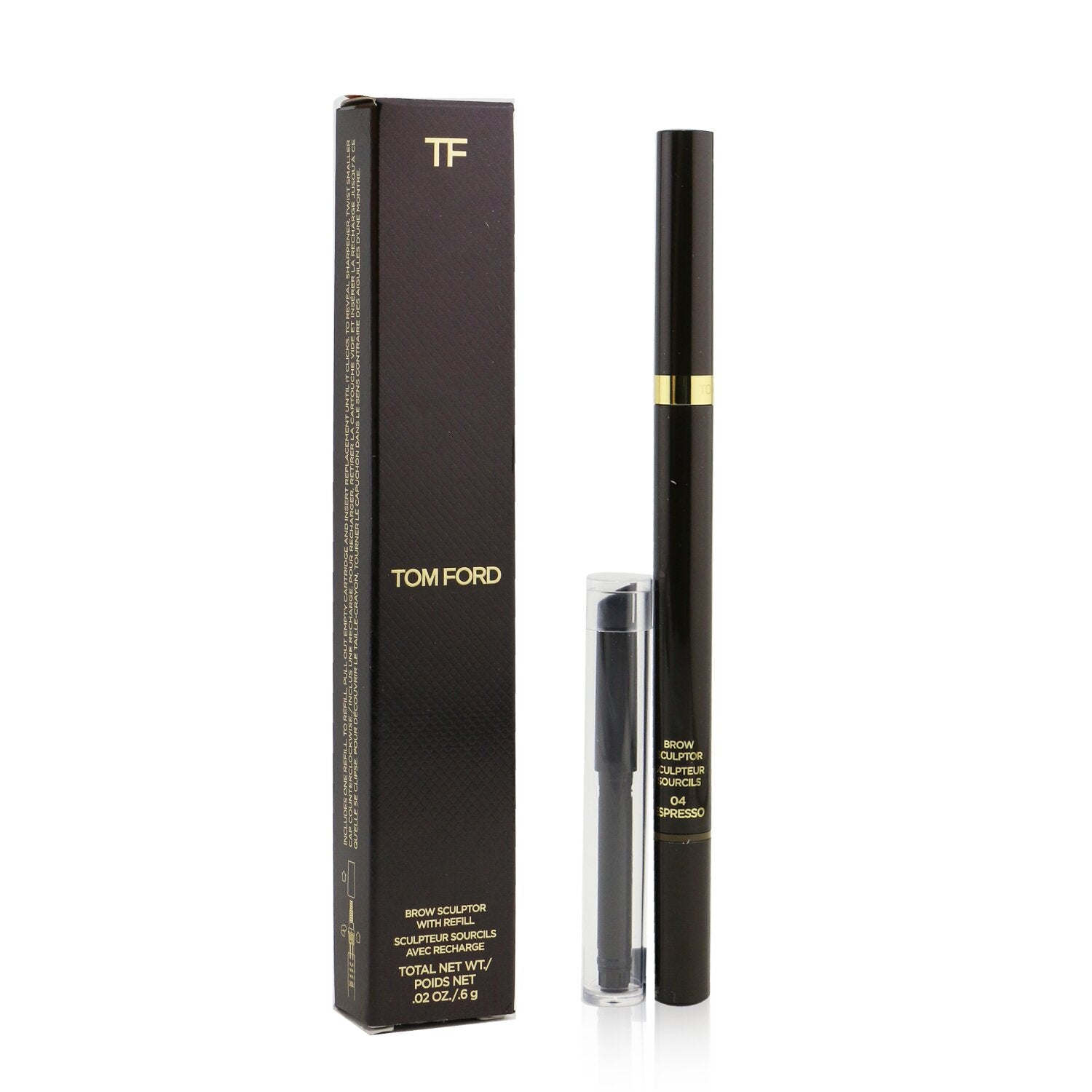 Tom Ford Brow Sculptor With Refill - # 04 Espresso 0.6g/0.02oz