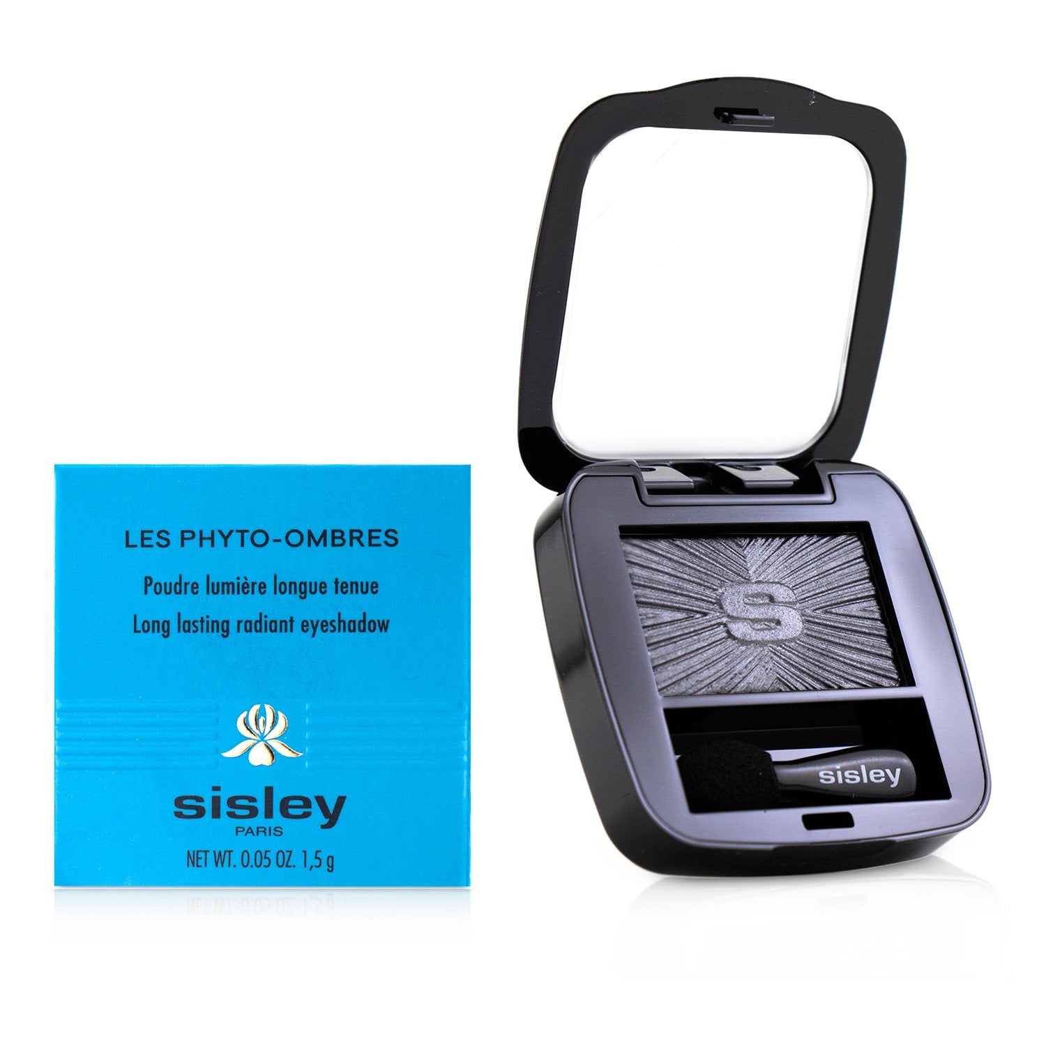 Sisley Les Phyto Ombres Long Lasting Radiant Eyeshadow - # 24 Silky Steel  1.5g/