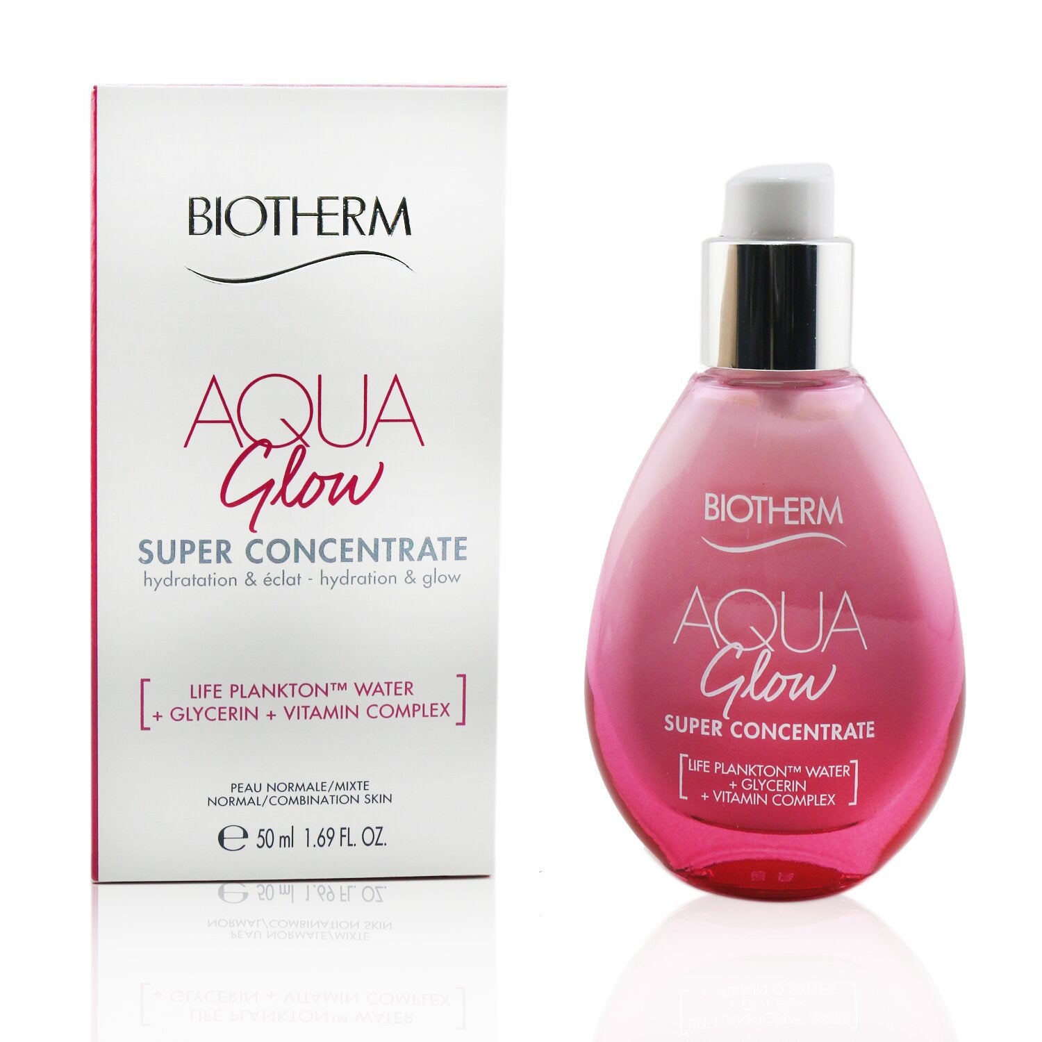 Biotherm Aqua Super Concentrate (Glow) - For Normal/ Combination Skin  50ml/1.69