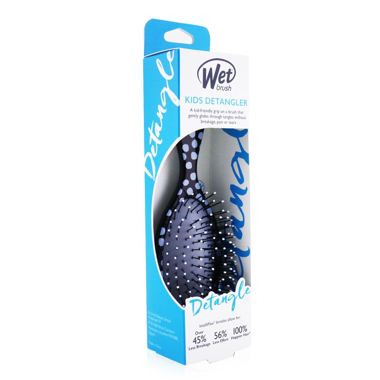 Wet Brush Kid's Detangler - # Polka Dot 1pc