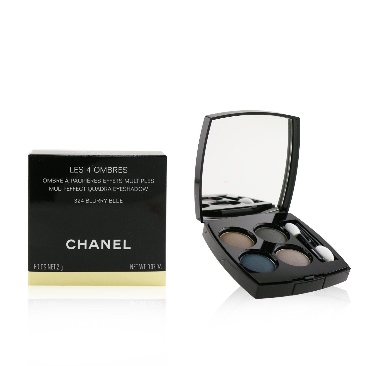 Chanel Les 4 Ombres Quadra Eye Shadow - No. 324 Blurry Blue 2g/0.07oz