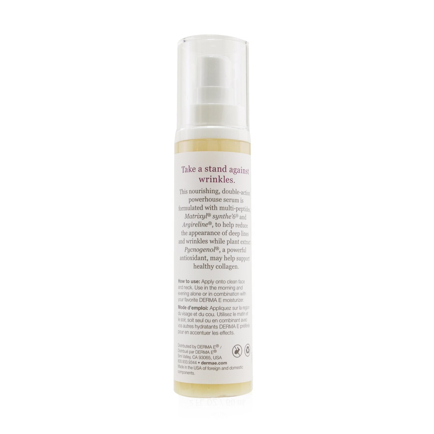 Derma E Skin Restore Advanced Peptides & Collagen Serum 60ml/2oz