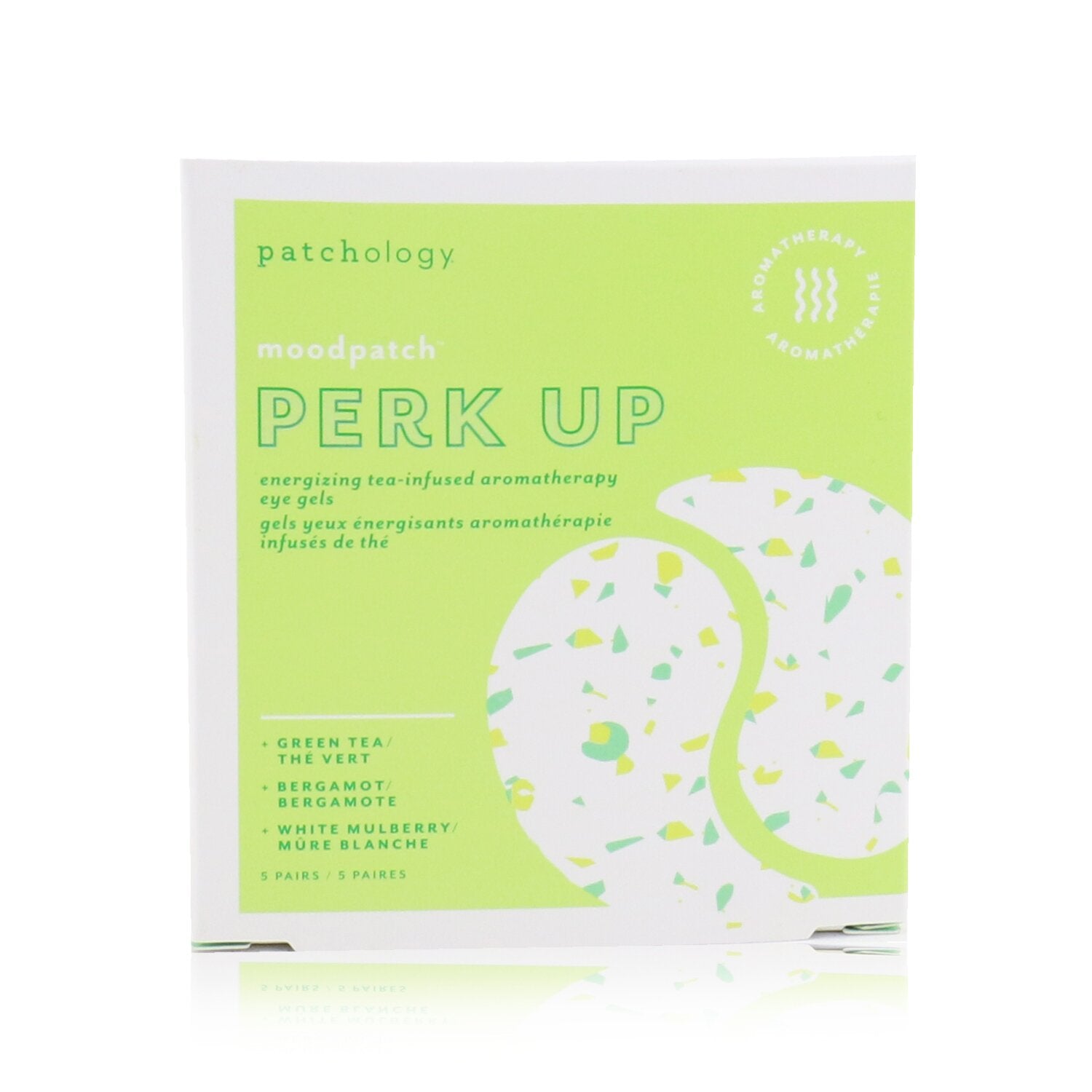 Patchology Moodpatch - Perk Up Energizing Tea-Infused Aromatherapy Eye Gels (Gre