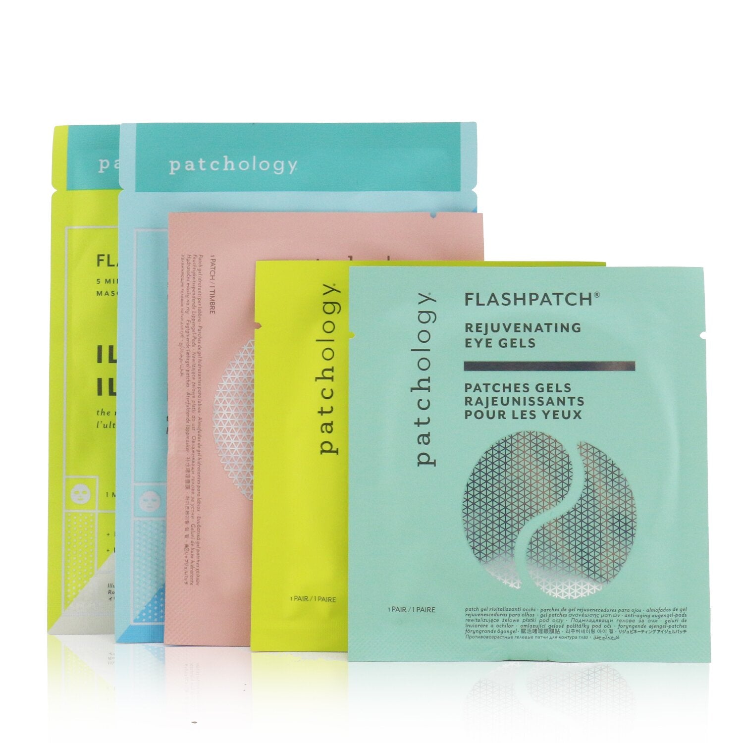 Patchology Nude & Improved Skin Perfection Kit: Hydrate Mask, Illuminate Mask, R