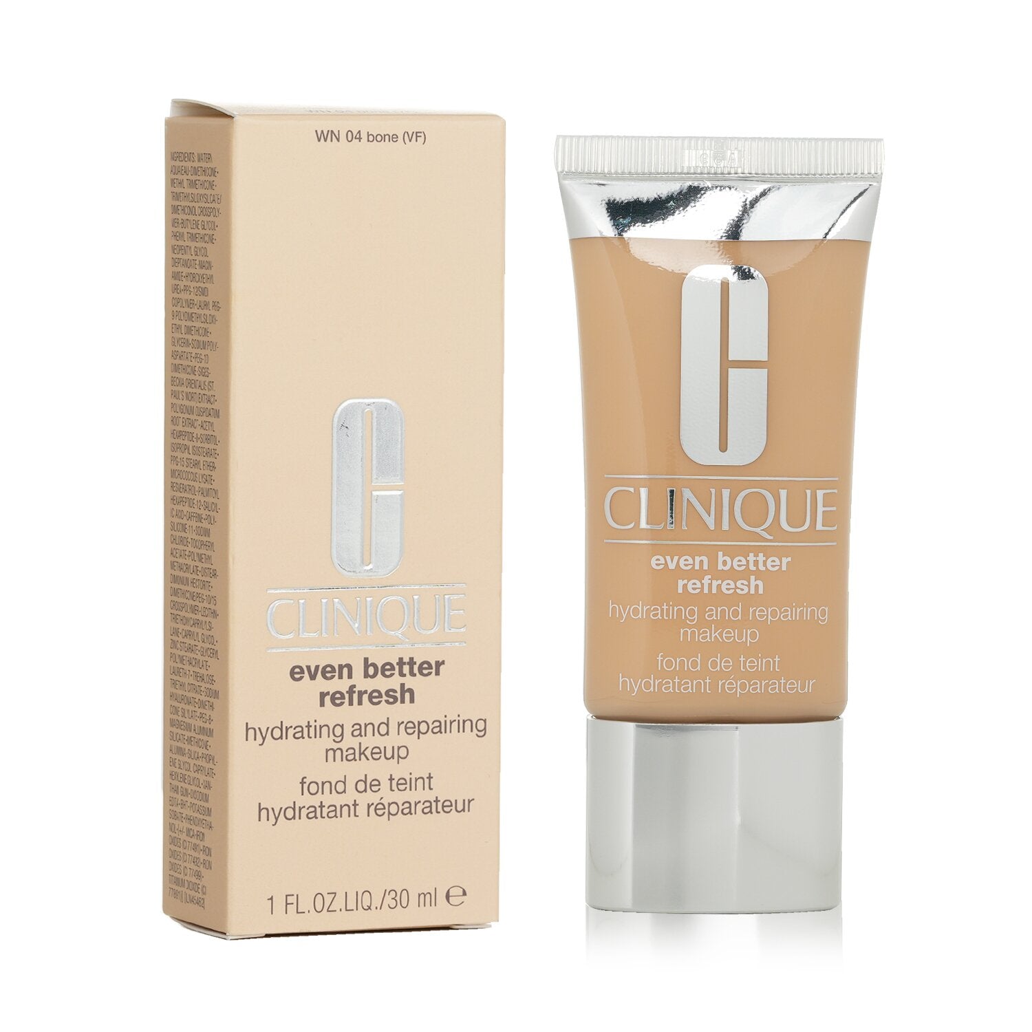 Clinique Even Better Refresh Hydrating And Repairing Makeup - # WN 04 Bone 30ml/