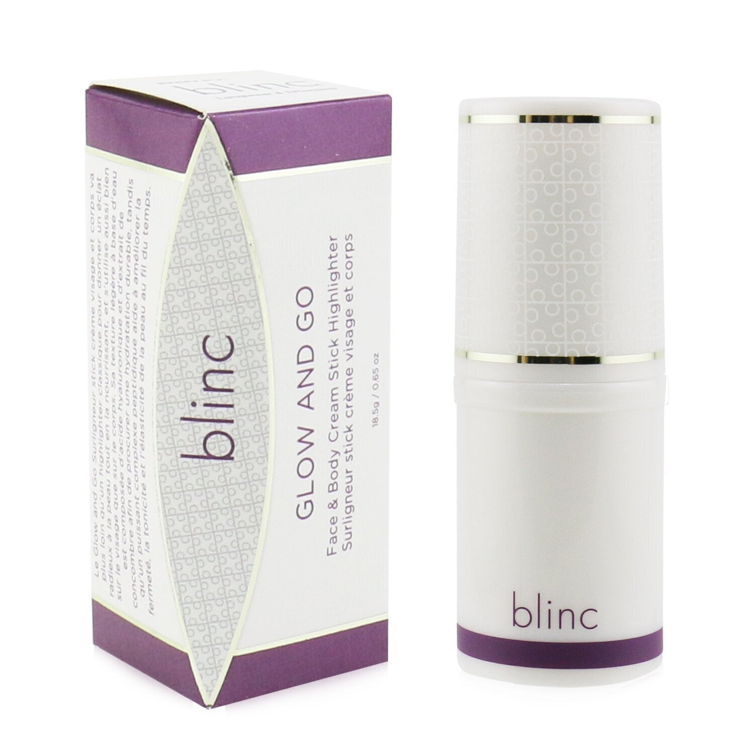 Blinc Glow And Go Face & Body Cream Stick Highlighter - # 36 Moonlight Gleam 18.