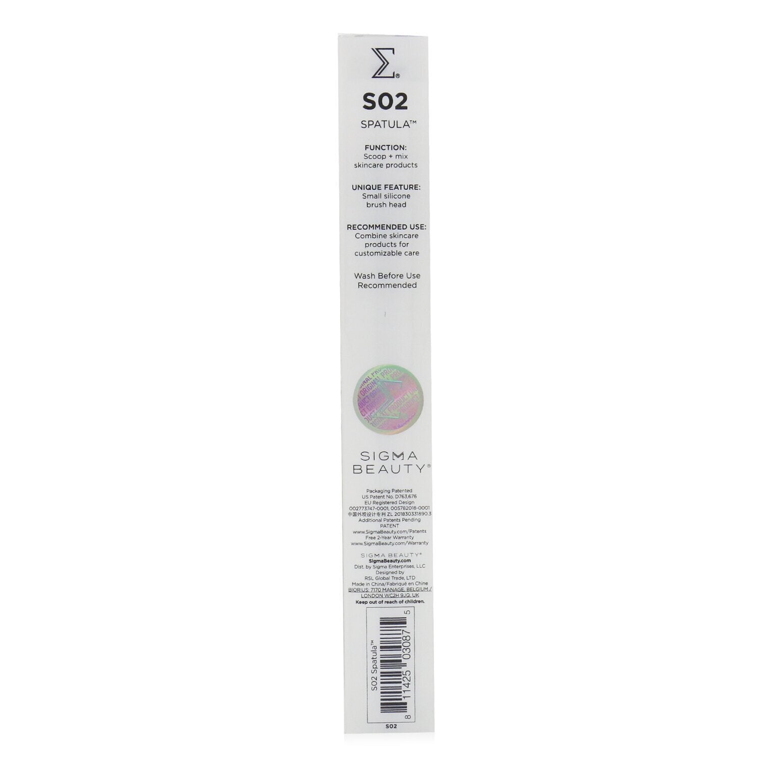 Sigma Beauty S02 Spatula Brush -