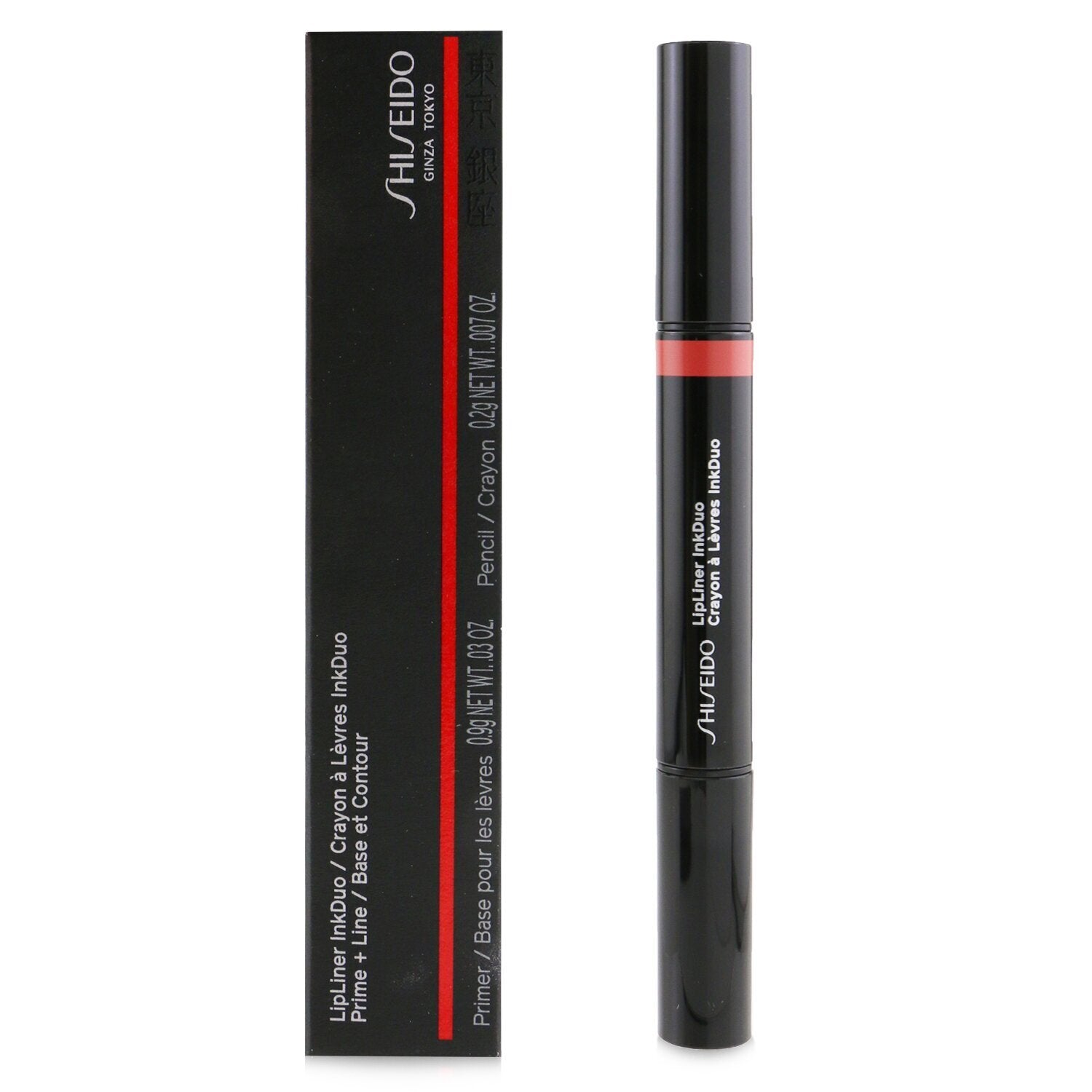 Shiseido LipLiner InkDuo (Prime + Line) - # 07 Poppy 1.1g/0.037oz