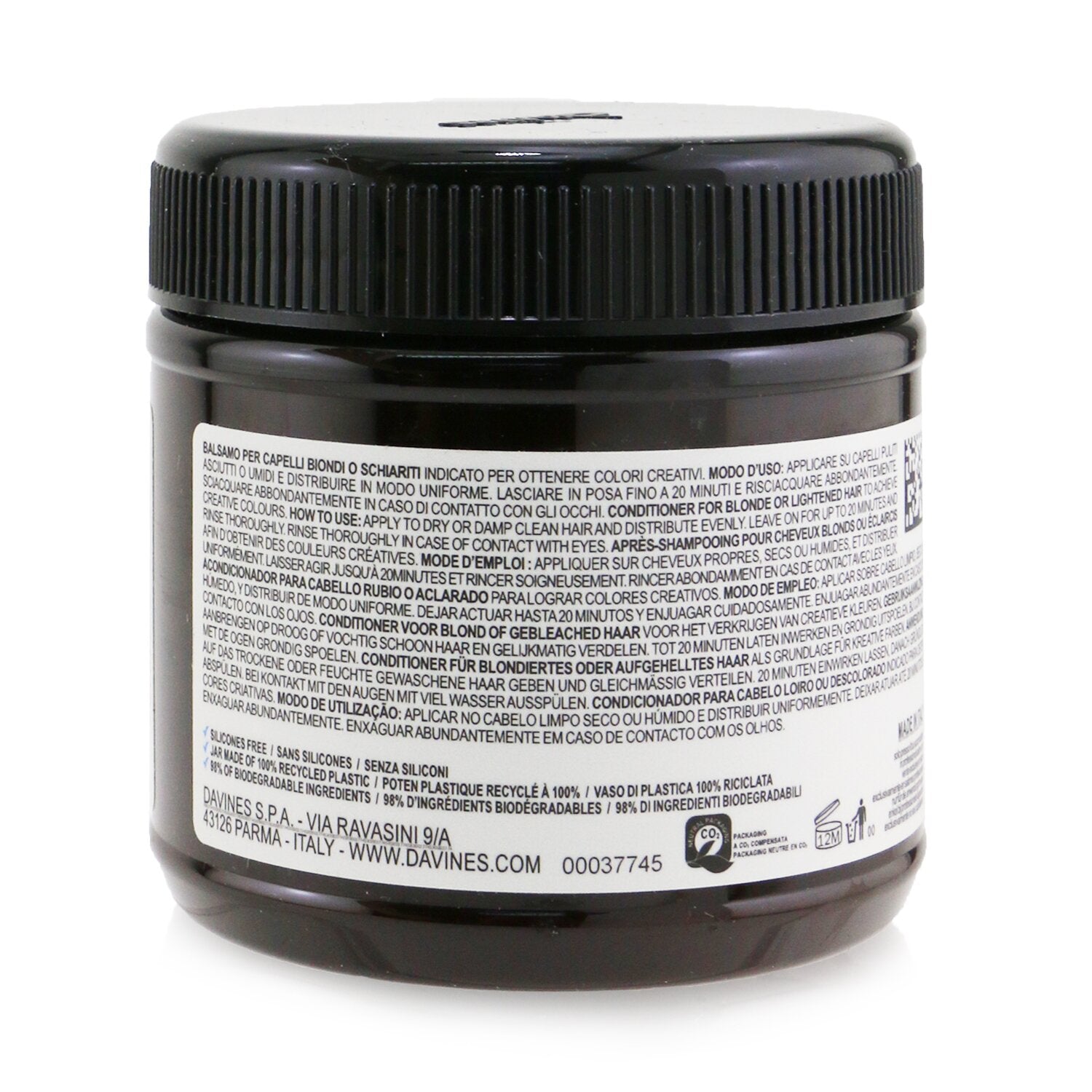 Davines Alchemic Creative Conditioner - # Marine Blue (For Blonde and Lightened