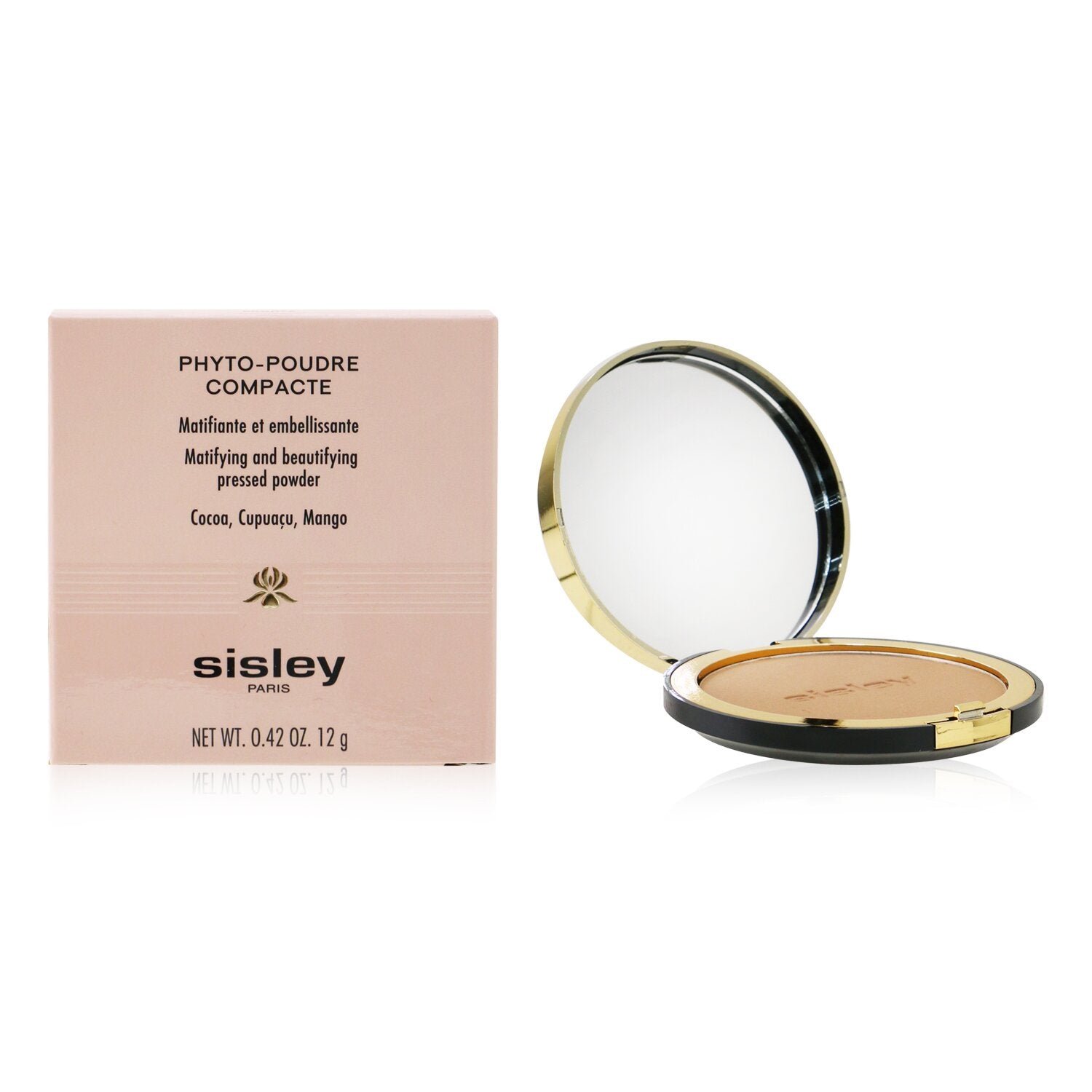 Sisley Phyto Poudre Compacte Matifying and Beautifying Pressed Powder - # 4 Bron