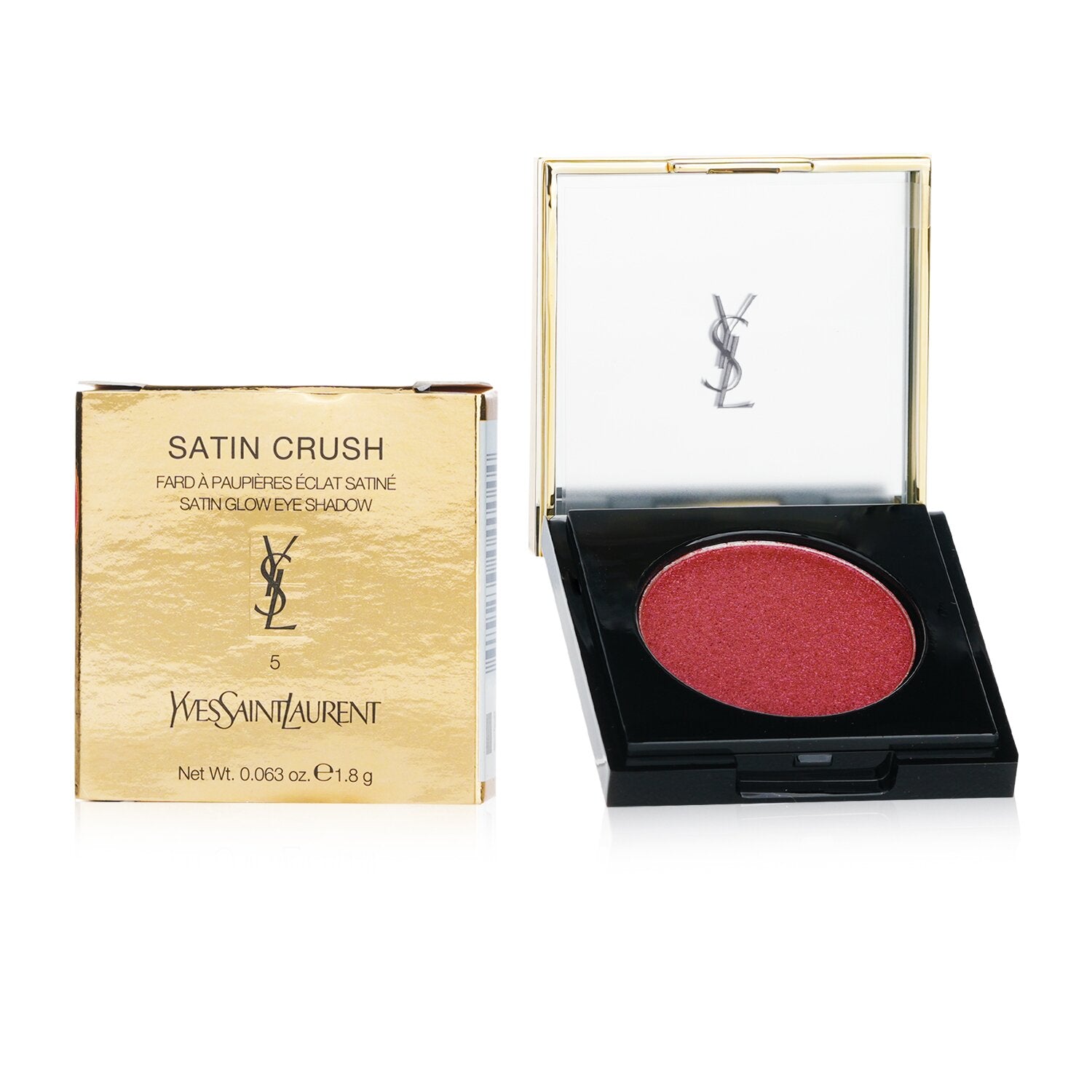 Yves Saint Laurent Satin Crush Eyeshadow (Satin Glow) - # 5 Radical Rust 1.8g/0.