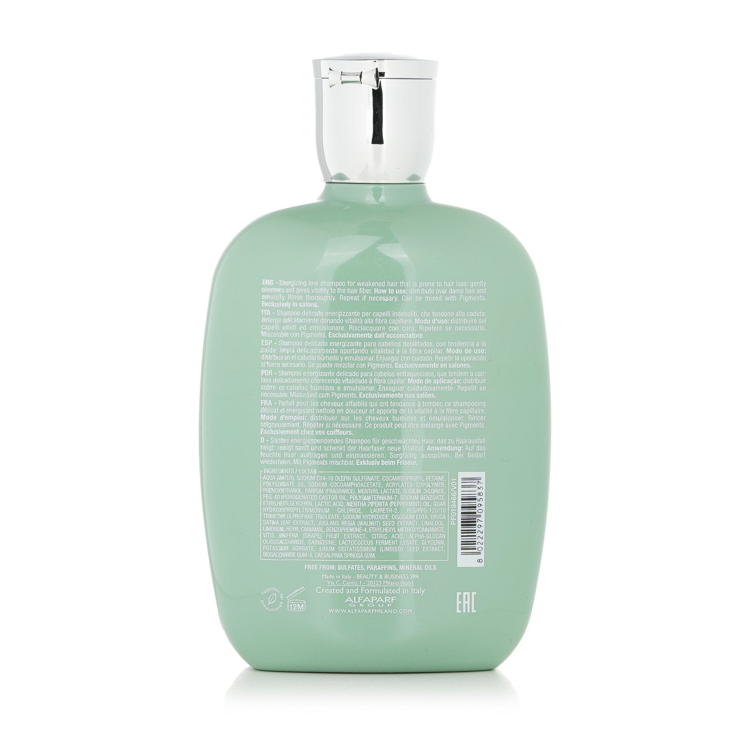 AlfaParf Semi Di Lino Scalp Renew Energizing Low Shampoo (Thinning Hair) 250ml/8