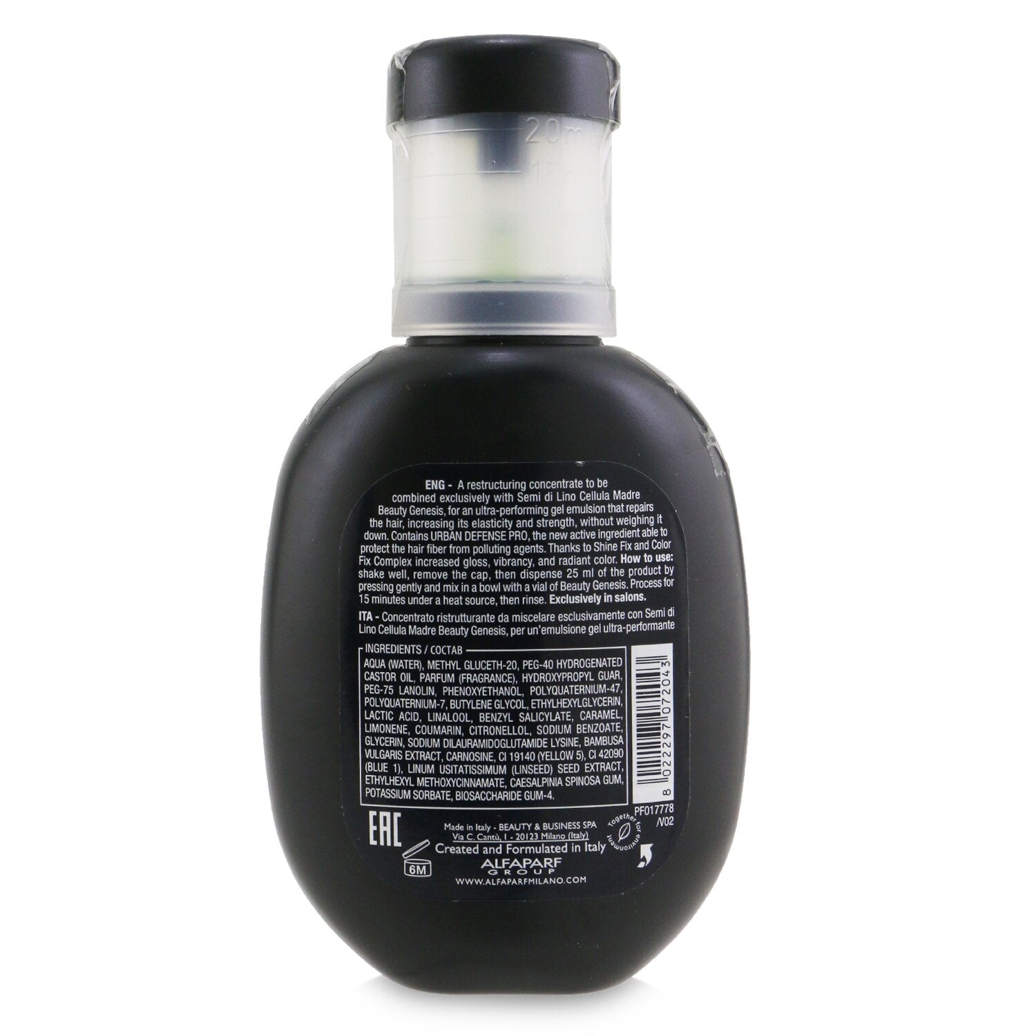 AlfaParf Semi Di Lino Sublime Restructuring Multiplier (Damaged Types) 150ml/5.0