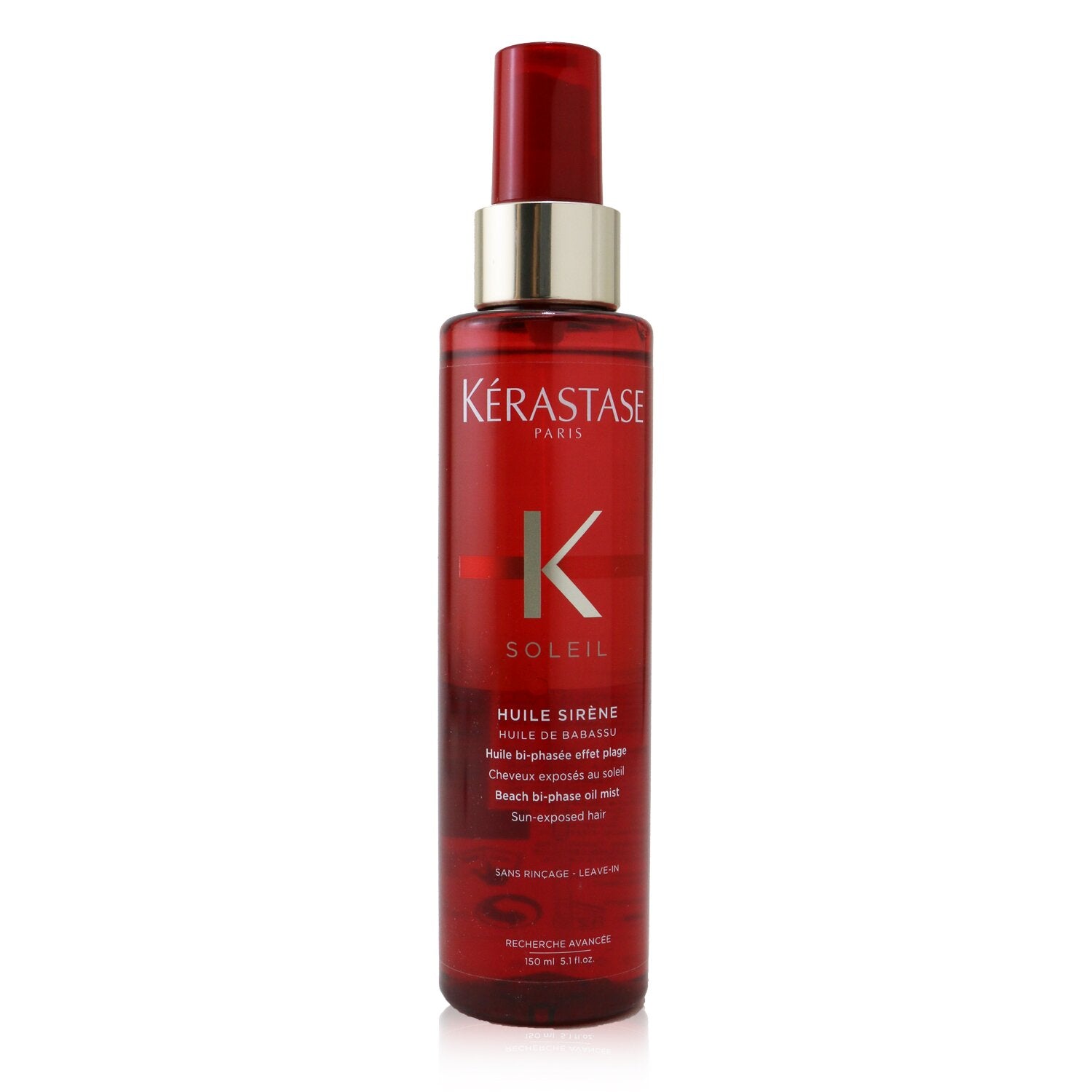 Kerastase Soleil Huile Sirene Beach Bi-Phase Oil Mist (Sun-Exposed Hair) 150ml/5