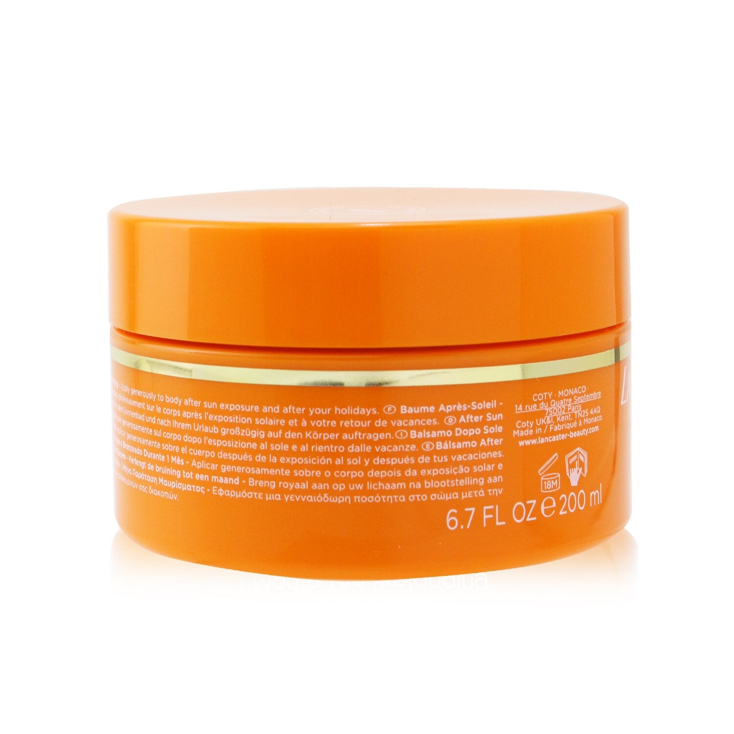 Lancaster Golden Tan Maximizer 1 Month Tan Prolonging After Sun Balm 200ml/6.7oz