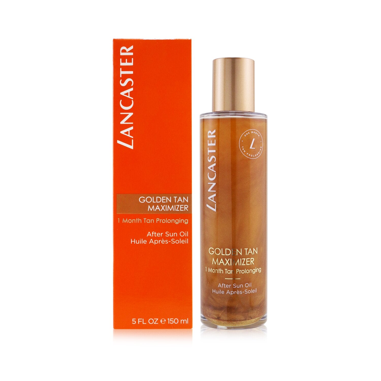 Lancaster Golden Tan Maximizer 1 Month Tan Prolonging After Sun Oil 150ml/5oz