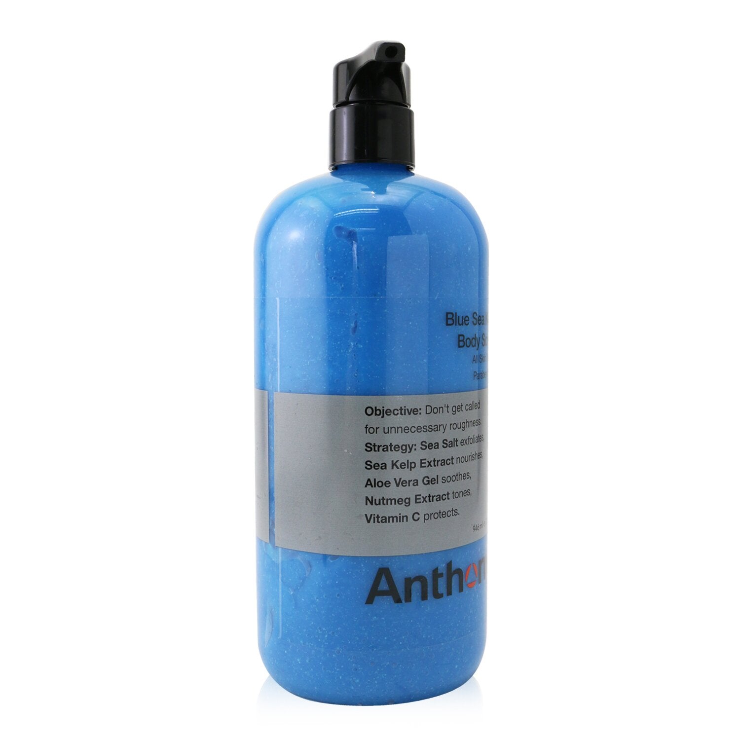 Anthony Logistics For Men Blue Sea Kelp Body Scrub 946ml/32oz