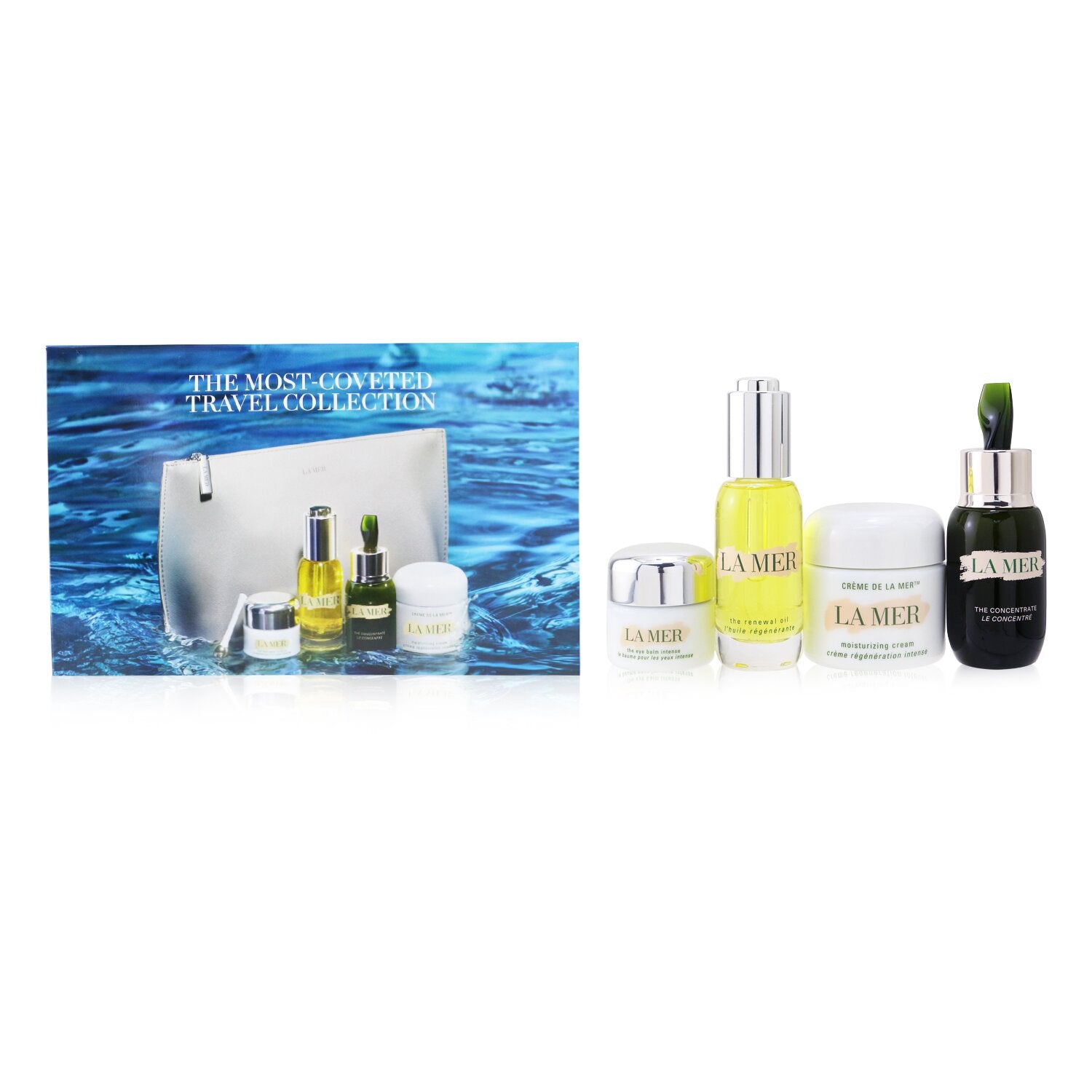 La Mer The Most-Covered Travel Collection: 1x The Concentrate - 30ml/1oz + 1x Th