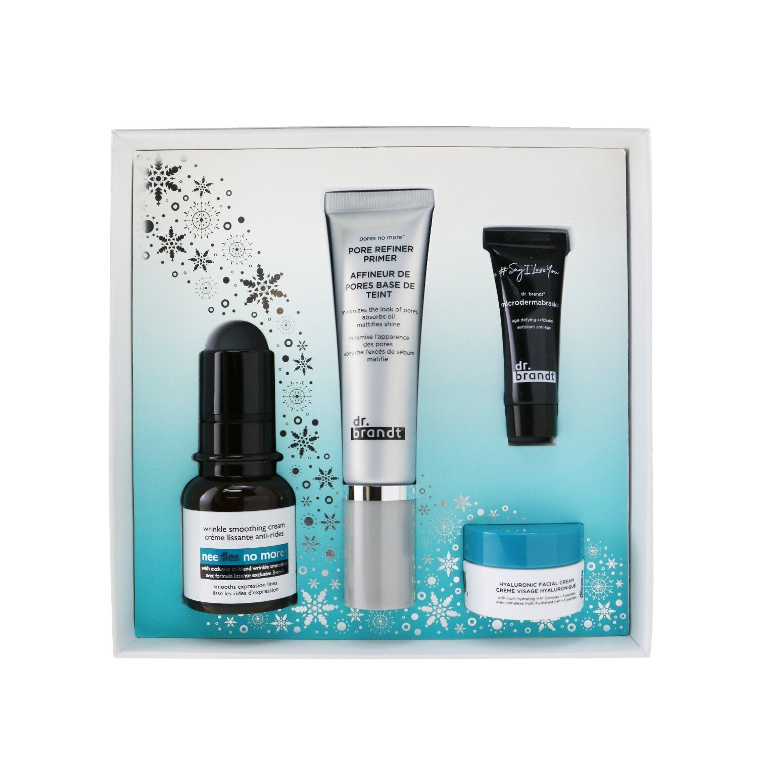 Dr. Brandt Skincare Wishlist Kit: Pore Refiner Primer 30ml+ Wrinkle Smoothing Cr