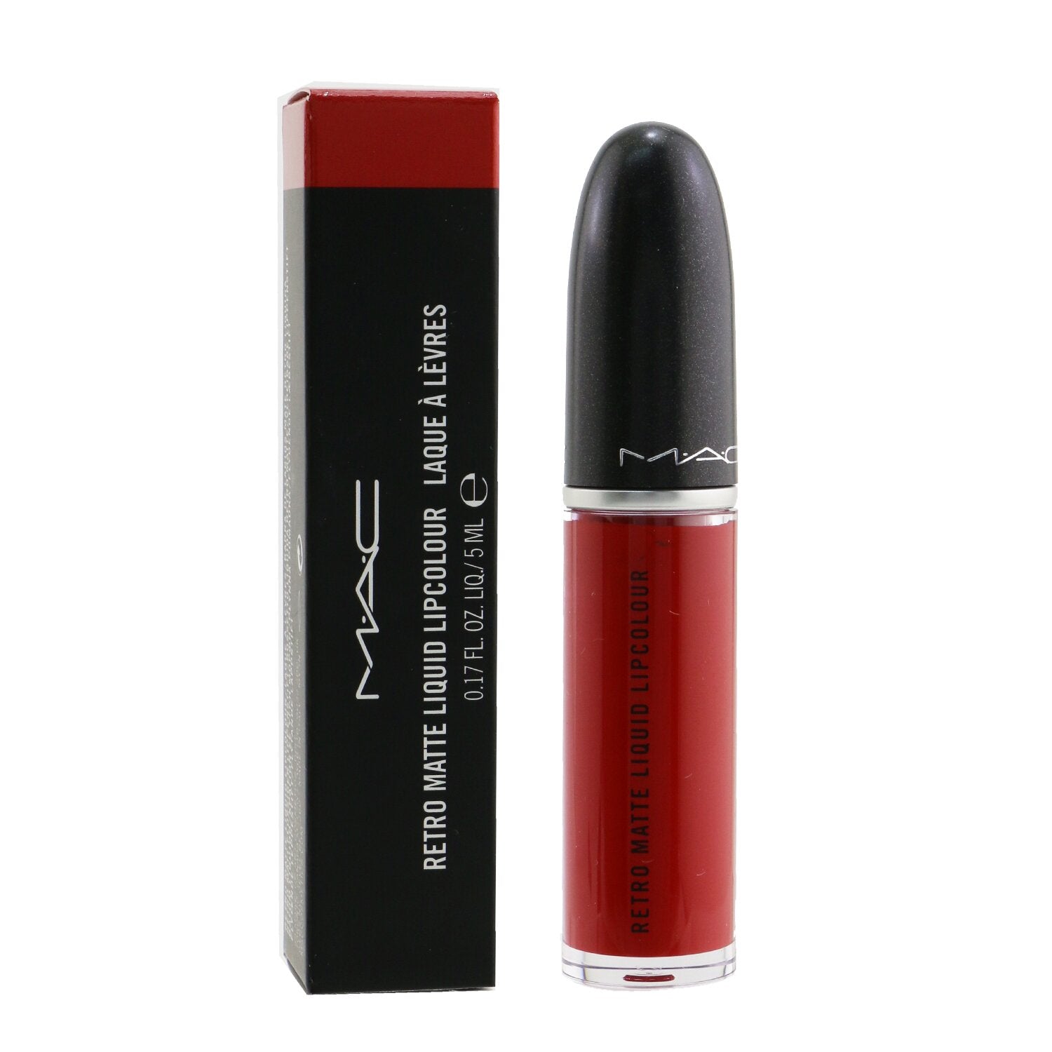 MAC Retro Matte Liquid Lipcolour - # 105 Feels So Grand (Deep True Red) (Matte)