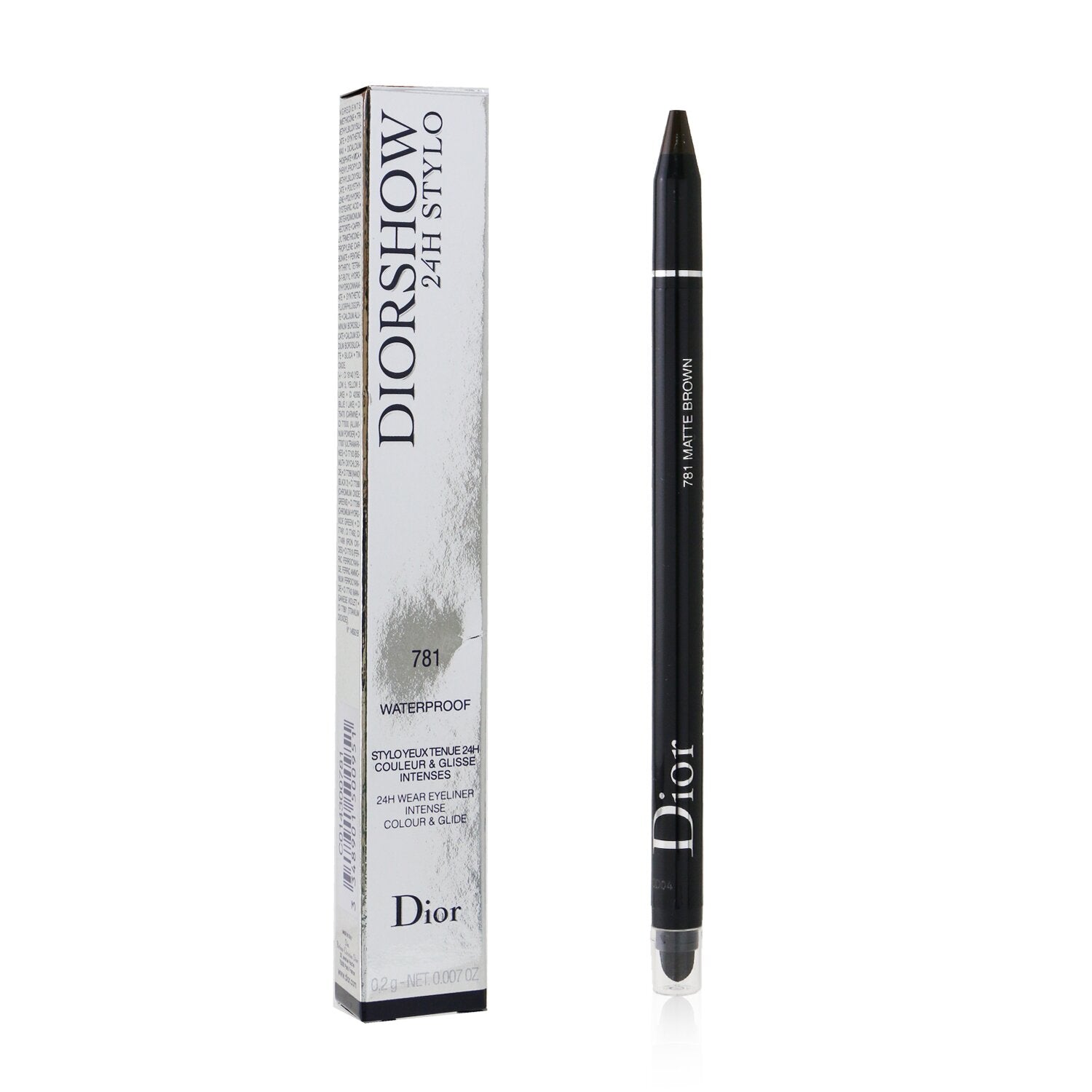 Christian Dior Diorshow 24H Stylo Waterproof Eyeliner - # 781 Matte Brown 0.2g/0